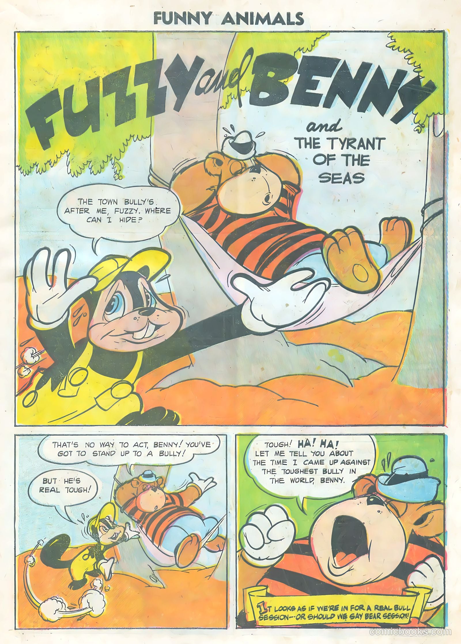 Funny Animals #91 (1956) — page 29 of 36