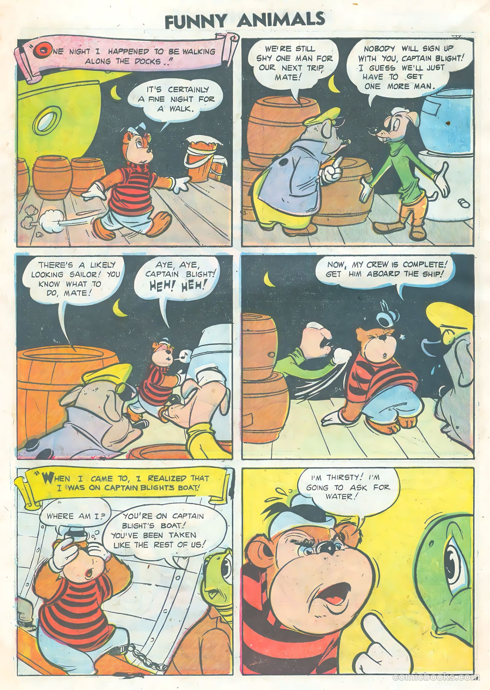 Funny Animals #91 (1956) — page 30 of 36