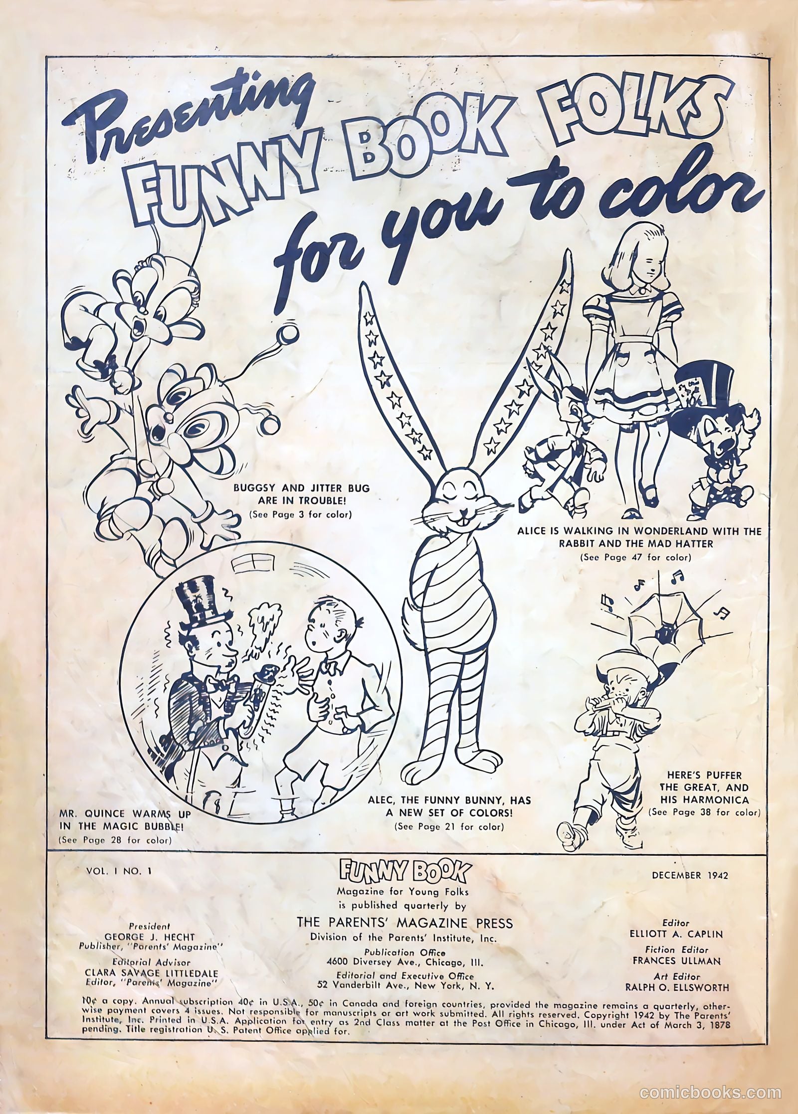 Funny Book #1 (1942) — page 2 of 69
