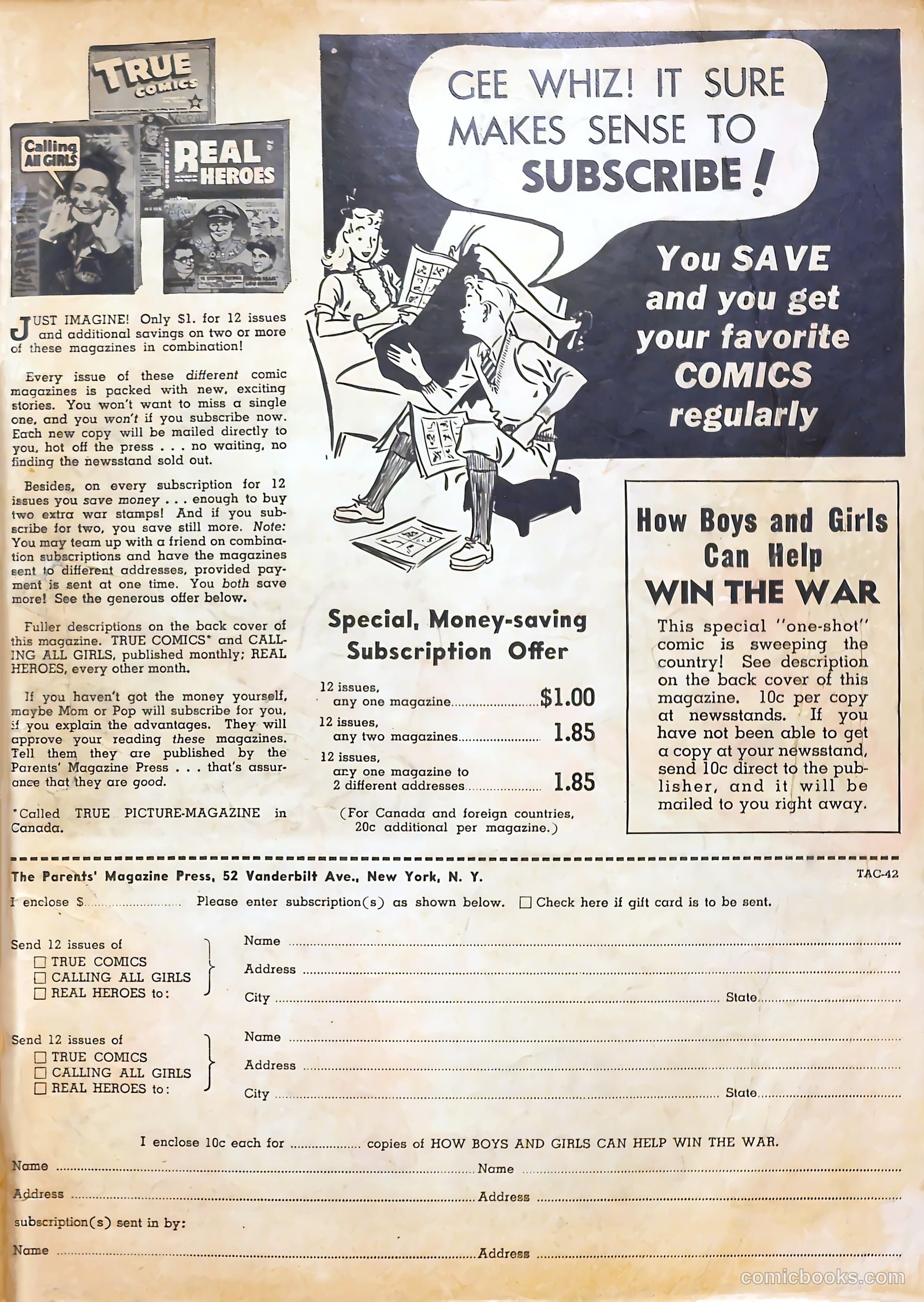 Funny Book #1 (1942) — page 67 of 69
