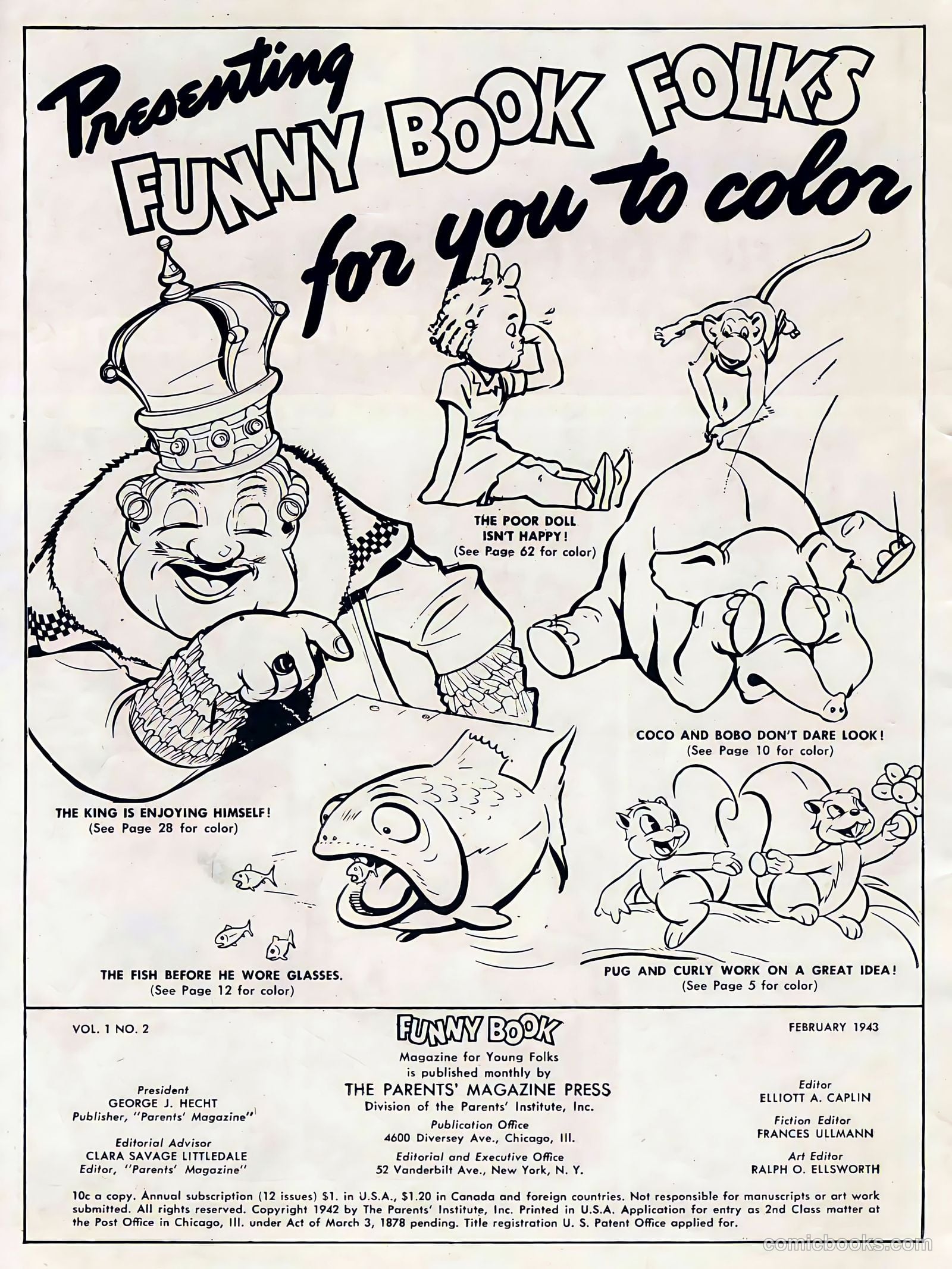 Funny Book #2 (1943) — page 2 of 68