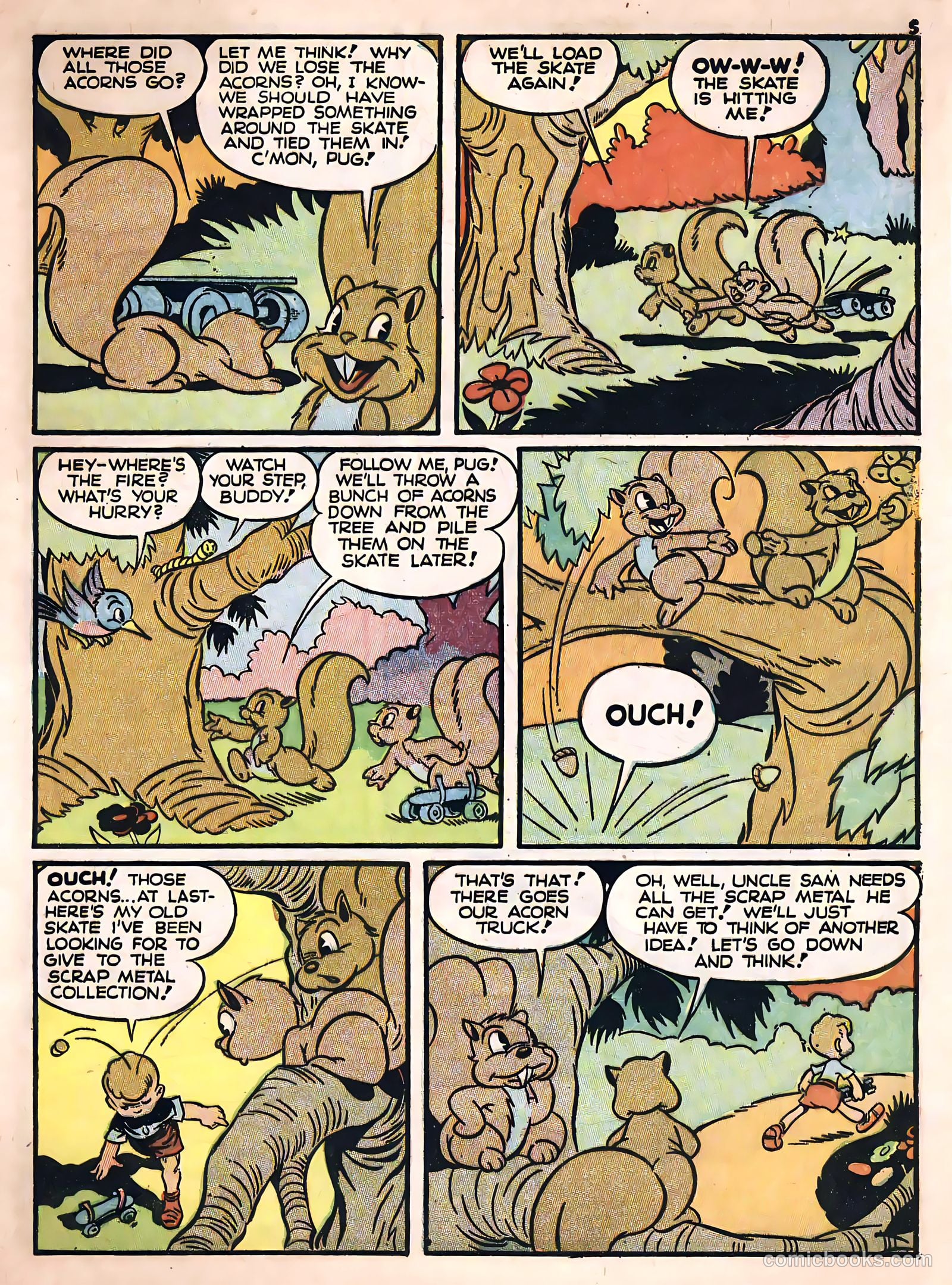 Funny Book #2 (1943) — page 5 of 68