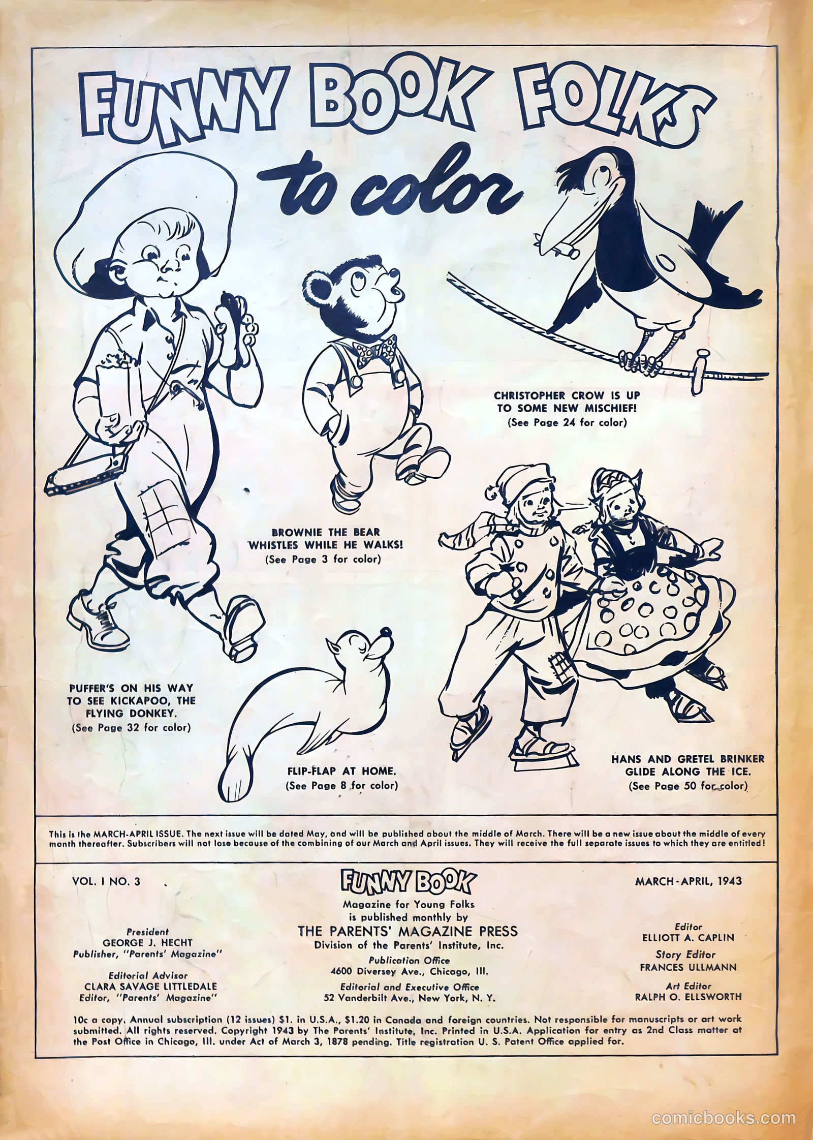 Funny Book #3 (1943) — page 2 of 67