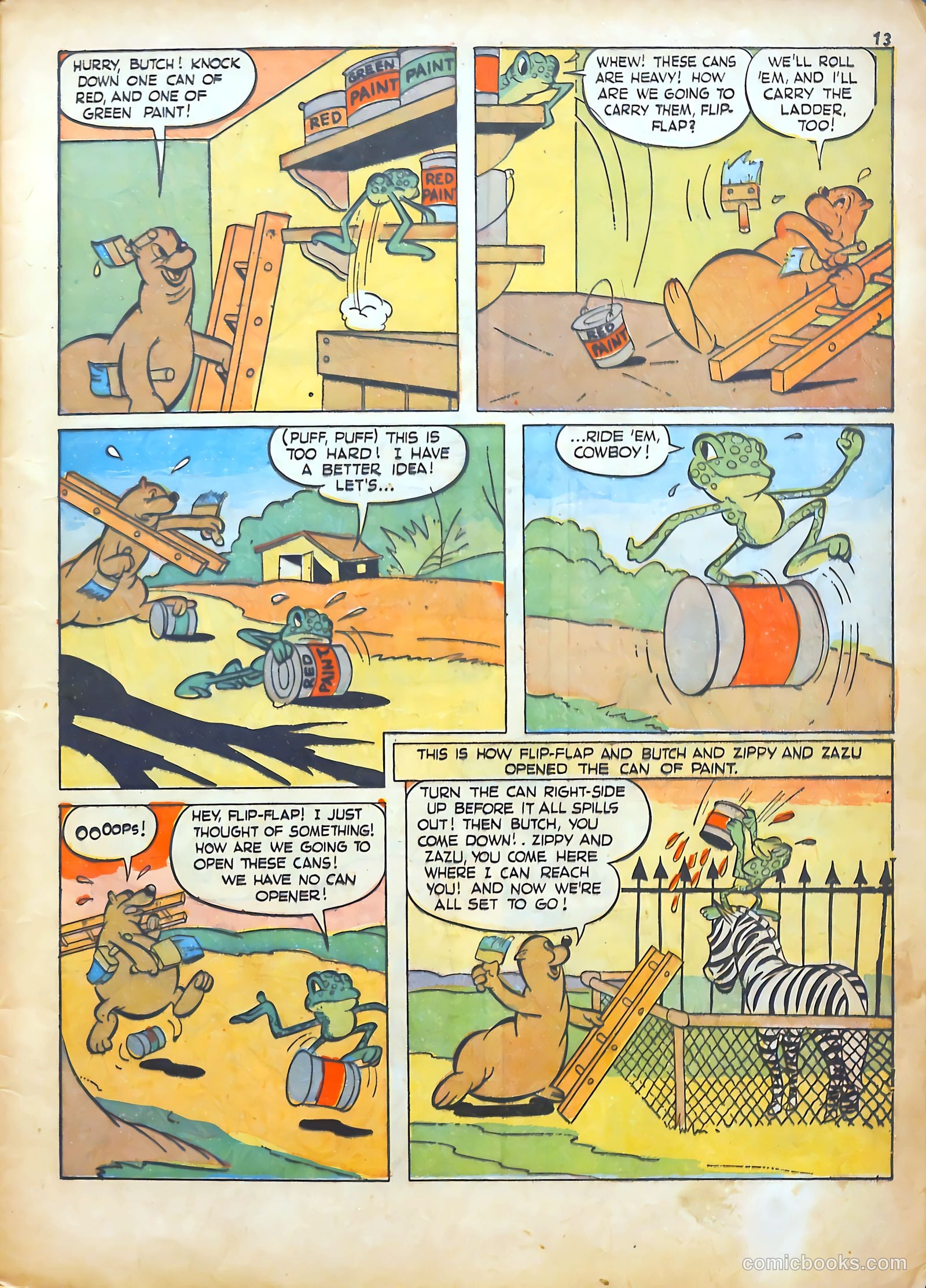Funny Book #3 (1943) — page 13 of 67