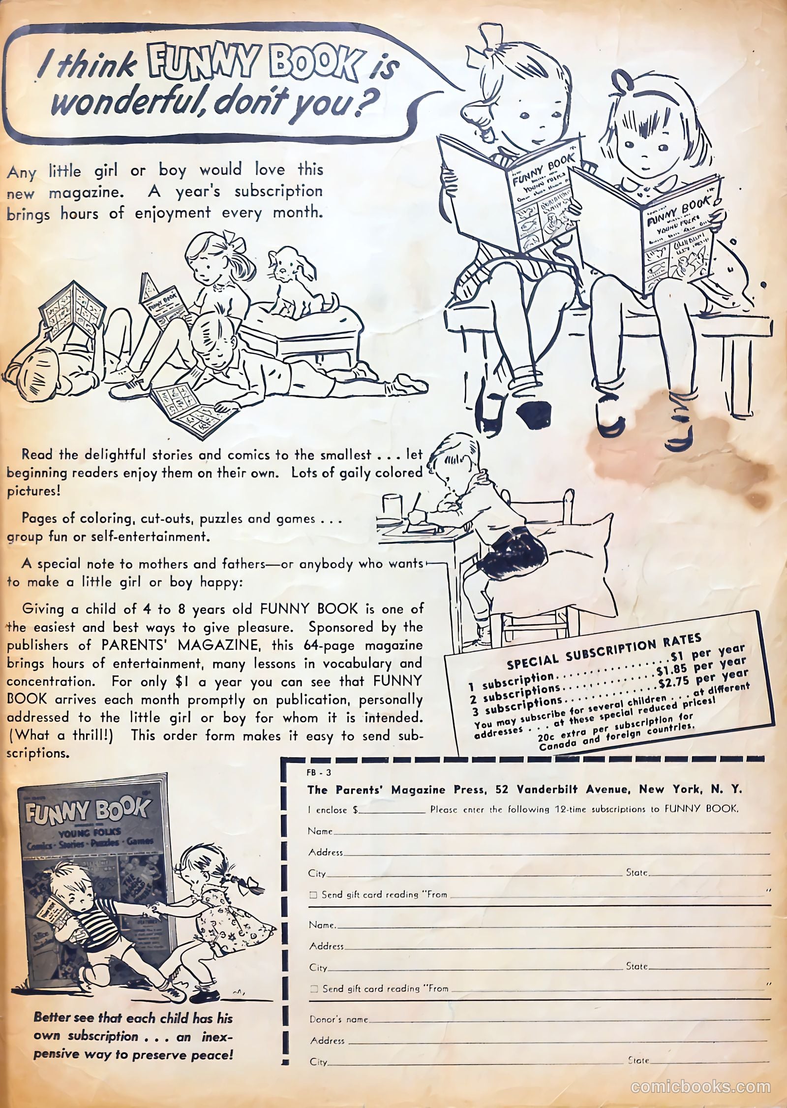 Funny Book #3 (1943) — page 66 of 67