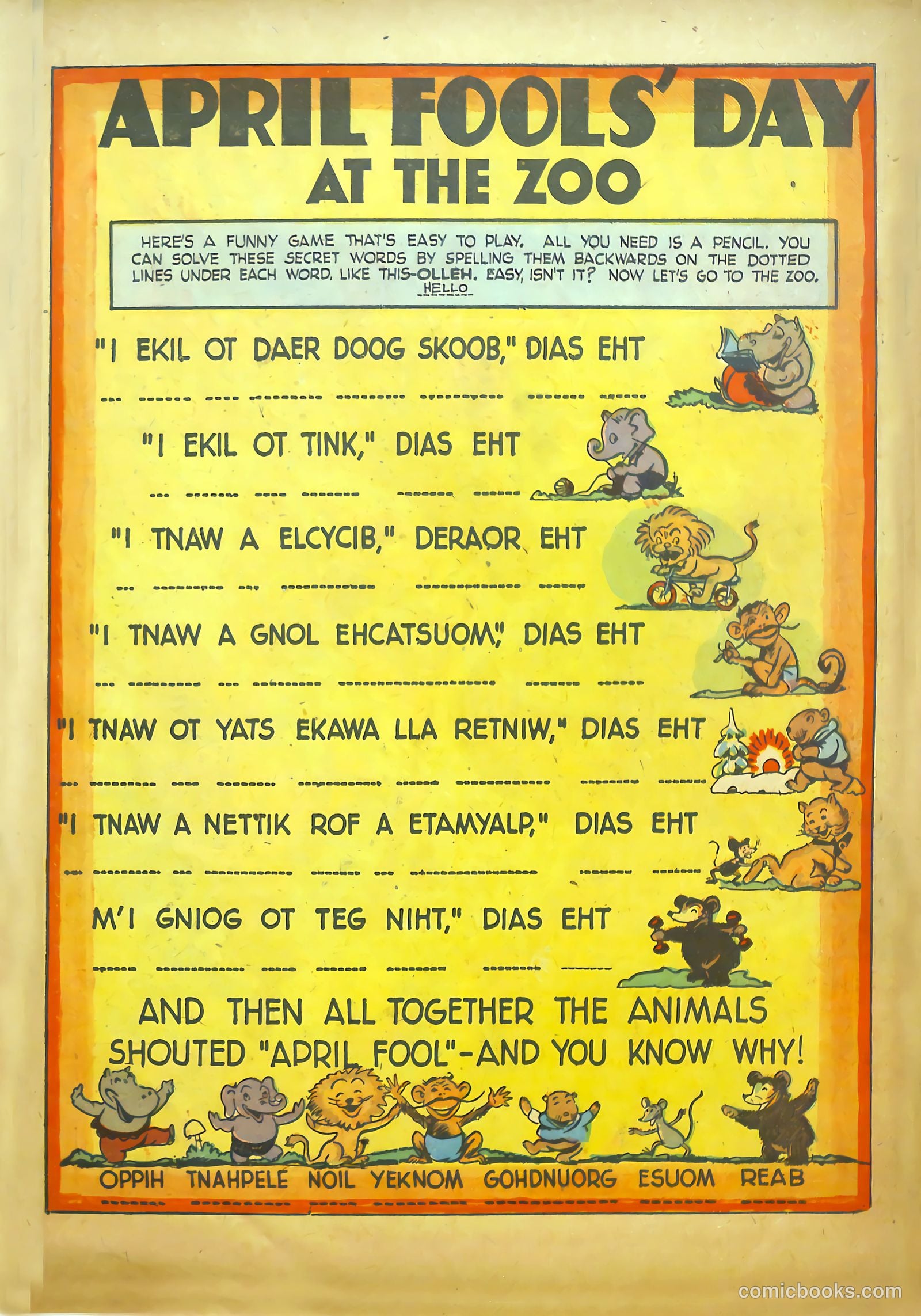 Funny Book #4 (1943) — page 47 of 60