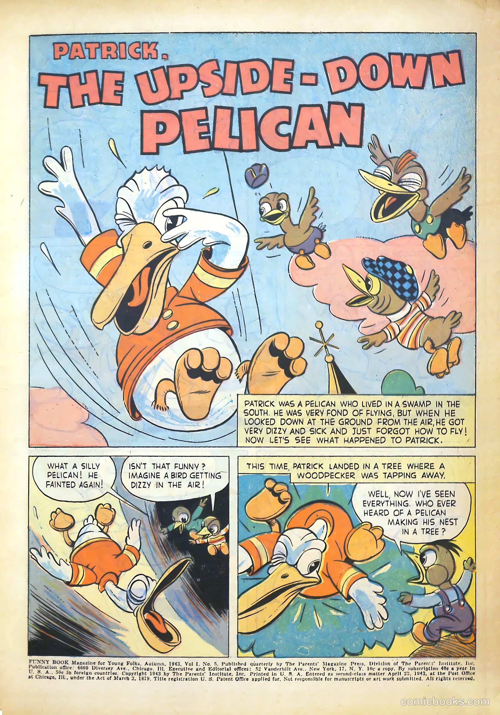 Funny Book #5 (1943) — page 3 of 60