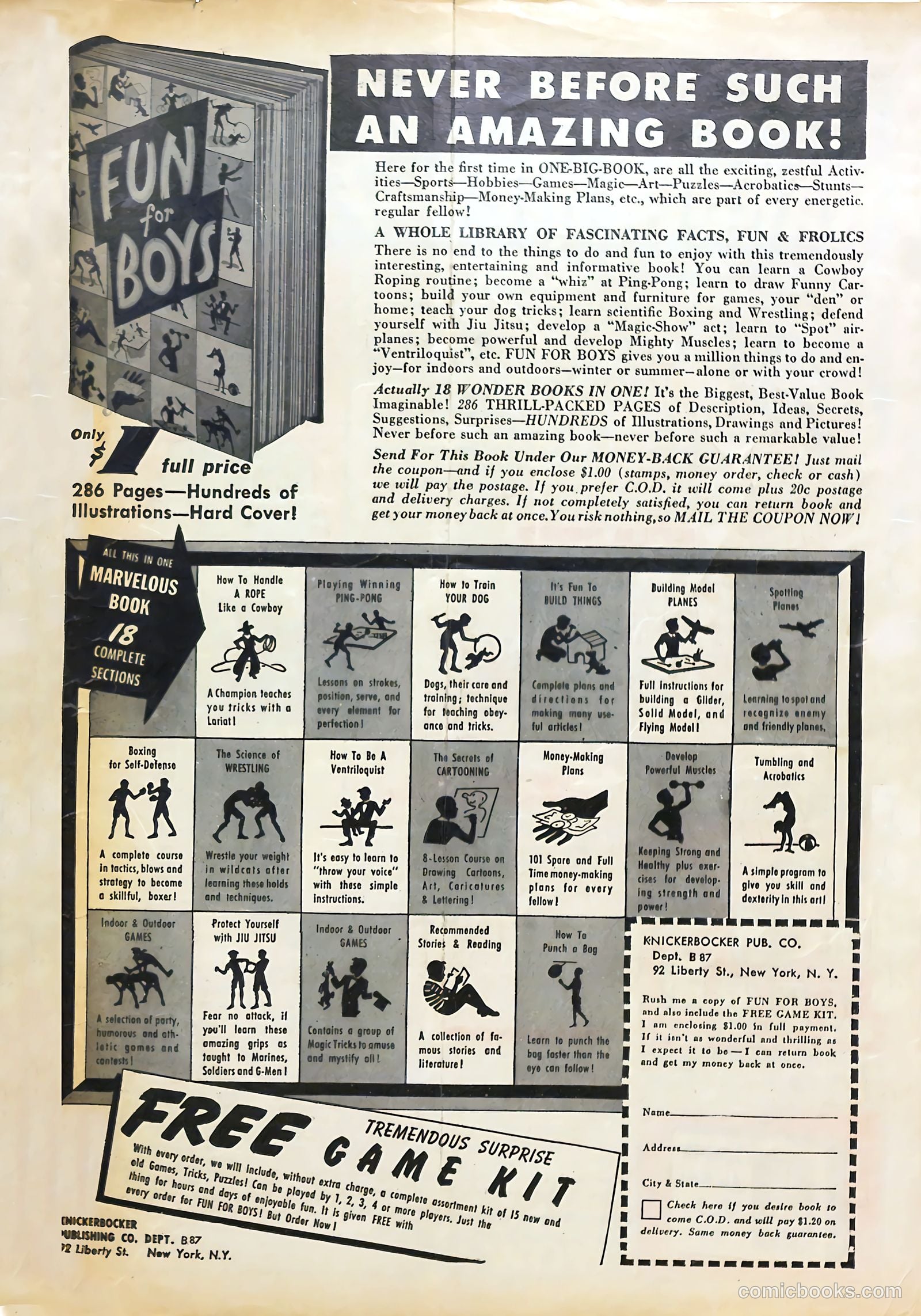 Funny Book #5 (1943) — page 59 of 60