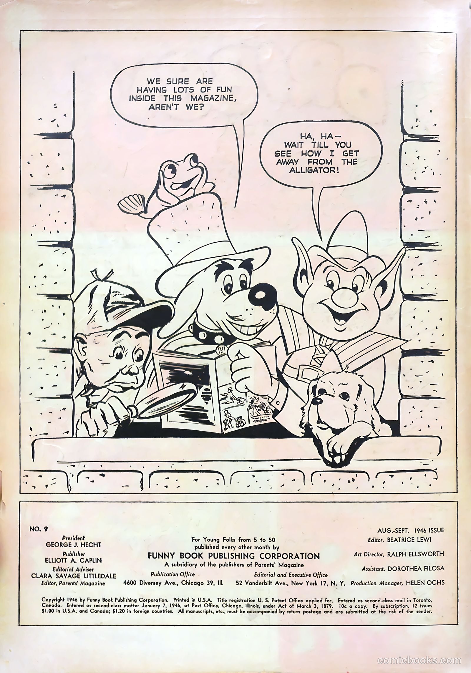 Funny Book #9 (1946) — page 2 of 53