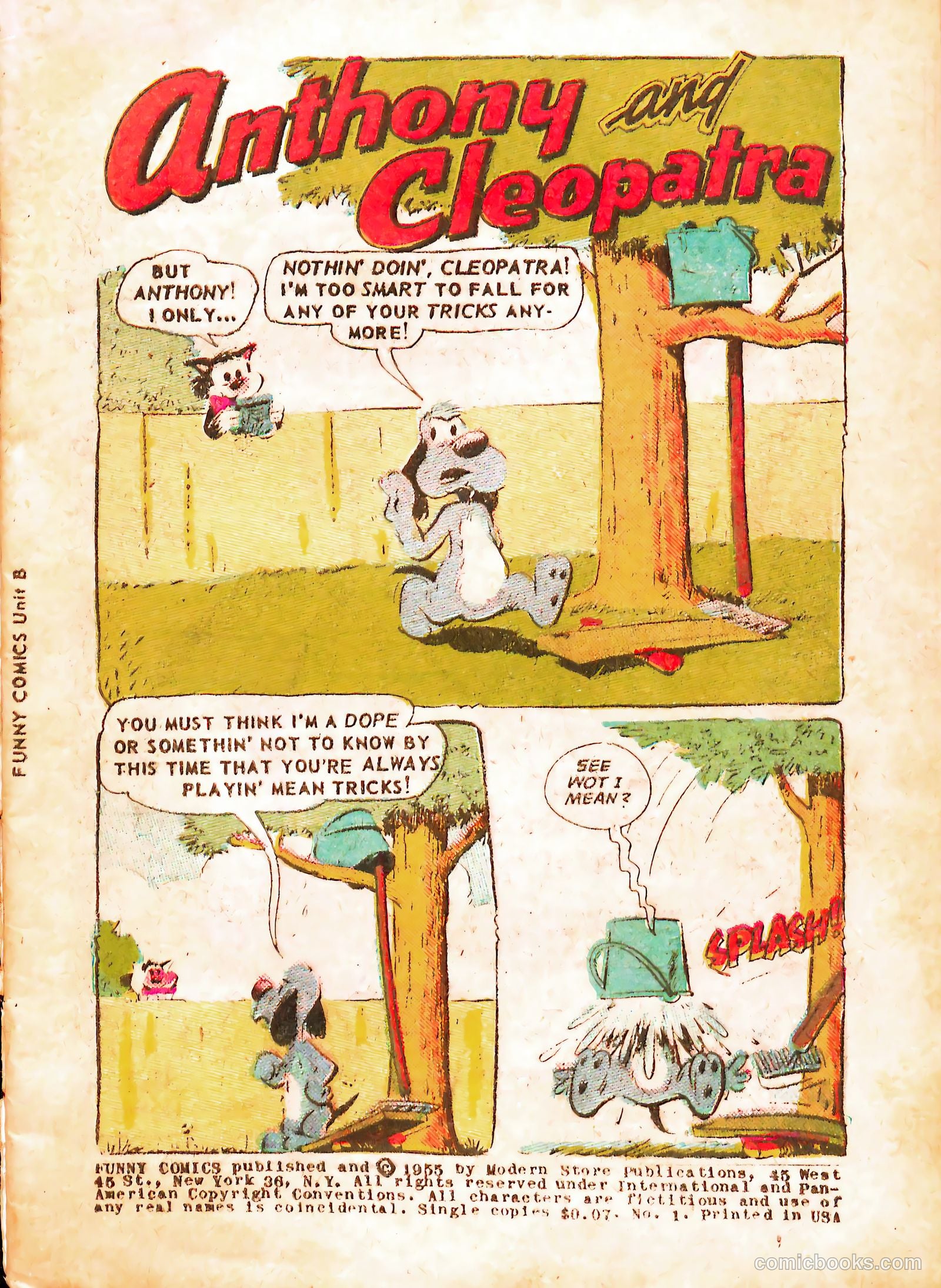 Funny Comics #1 (1955) — page 3 of 36
