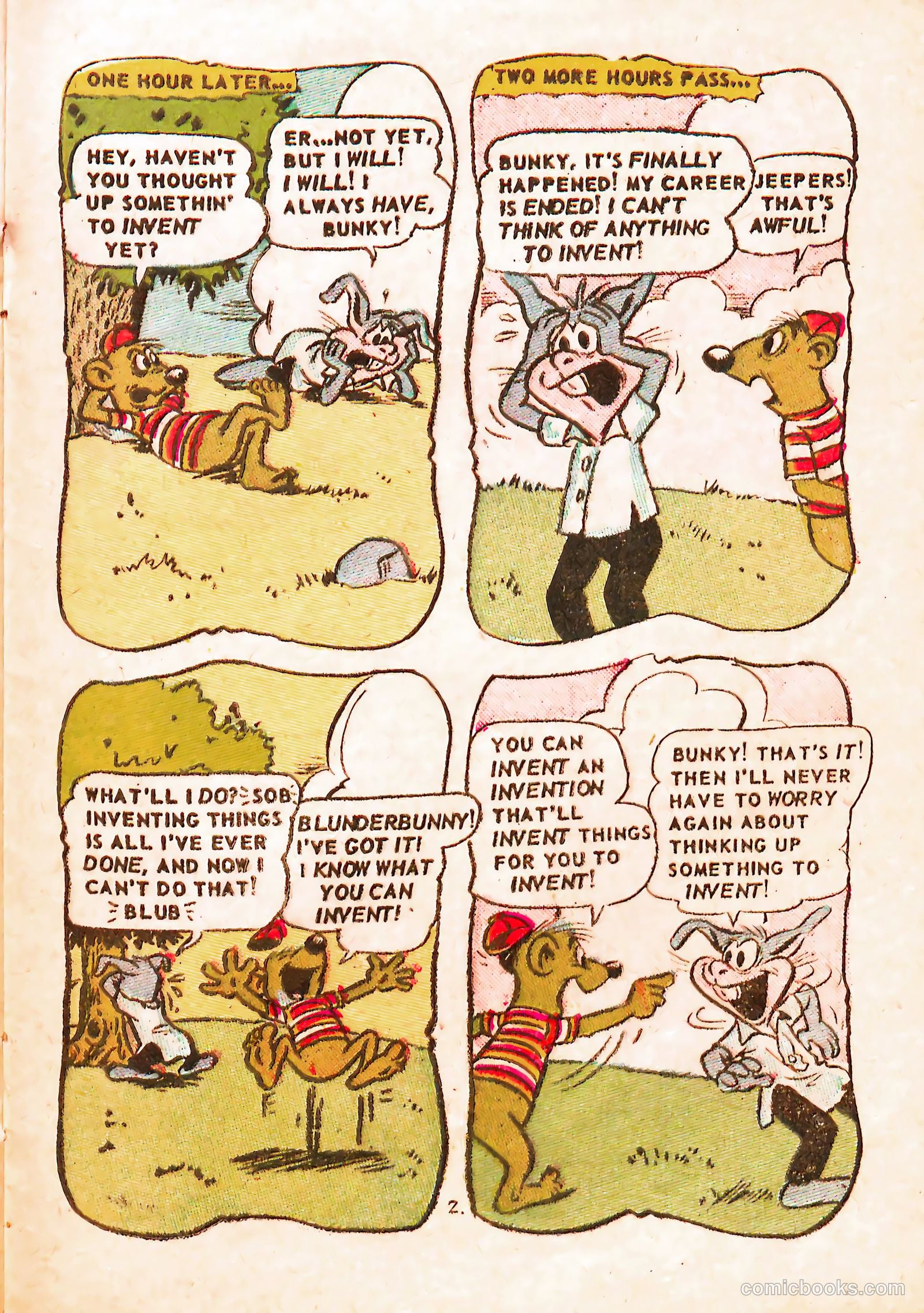 Funny Comics #1 (1955) — page 23 of 36