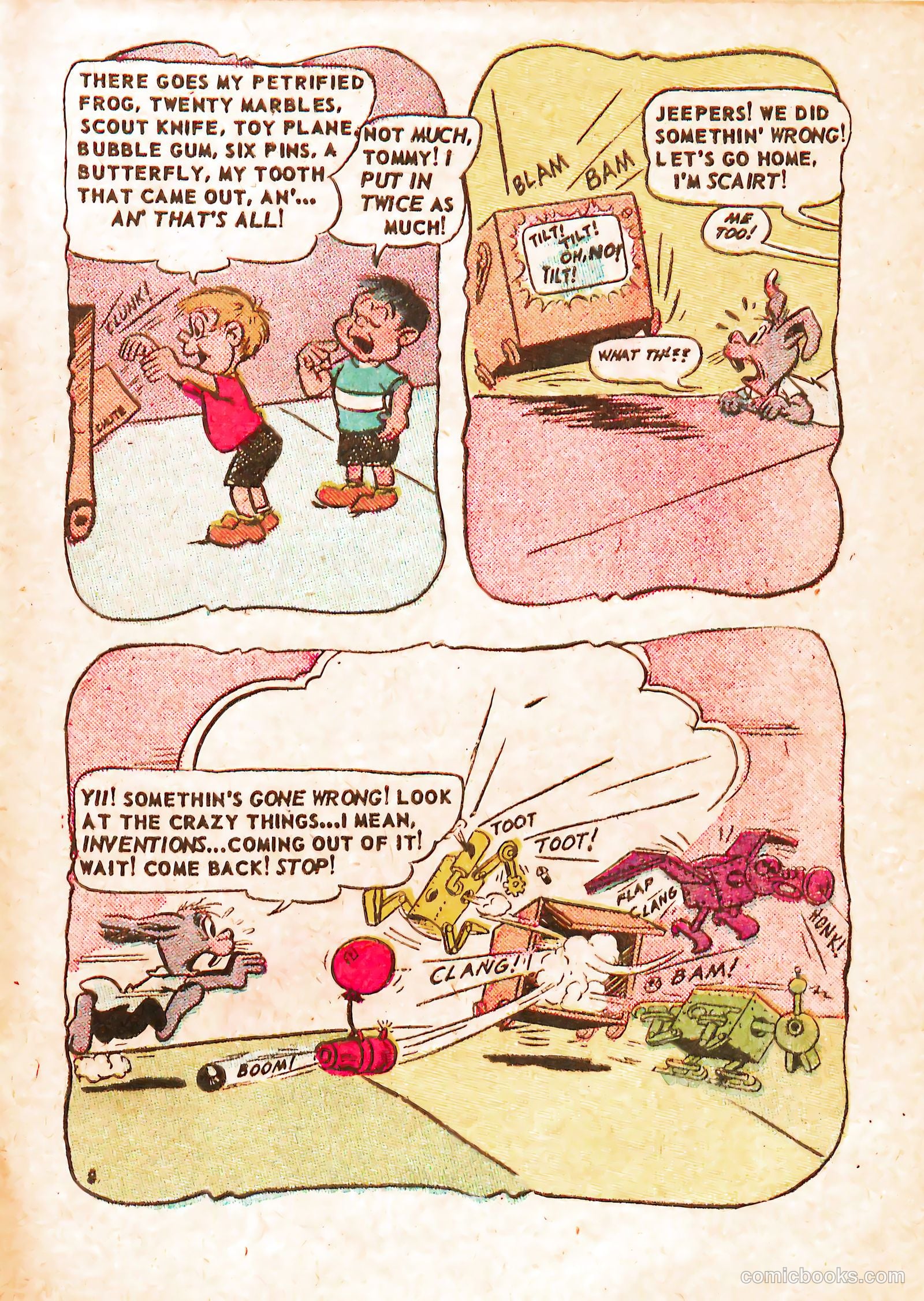 Funny Comics #1 (1955) — page 29 of 36