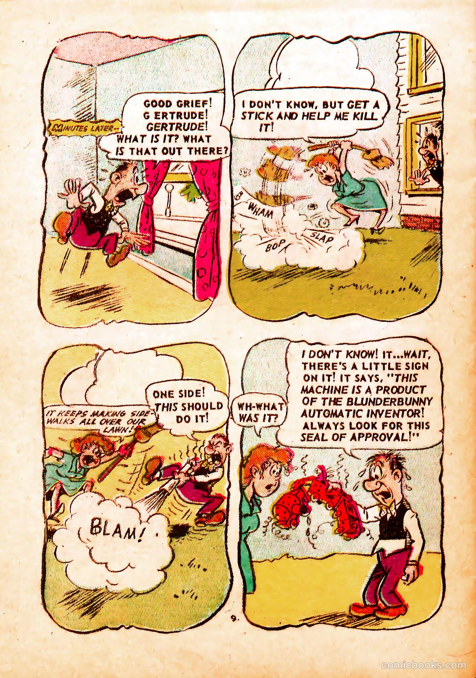 Funny Comics #1 (1955) — page 30 of 36