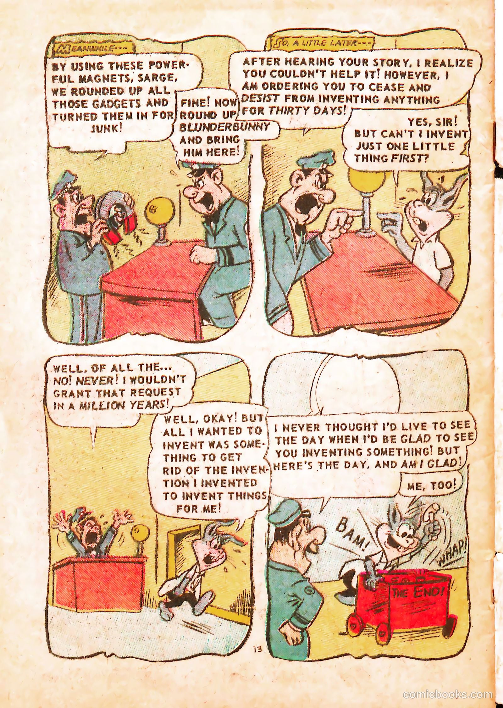 Funny Comics #1 (1955) — page 34 of 36