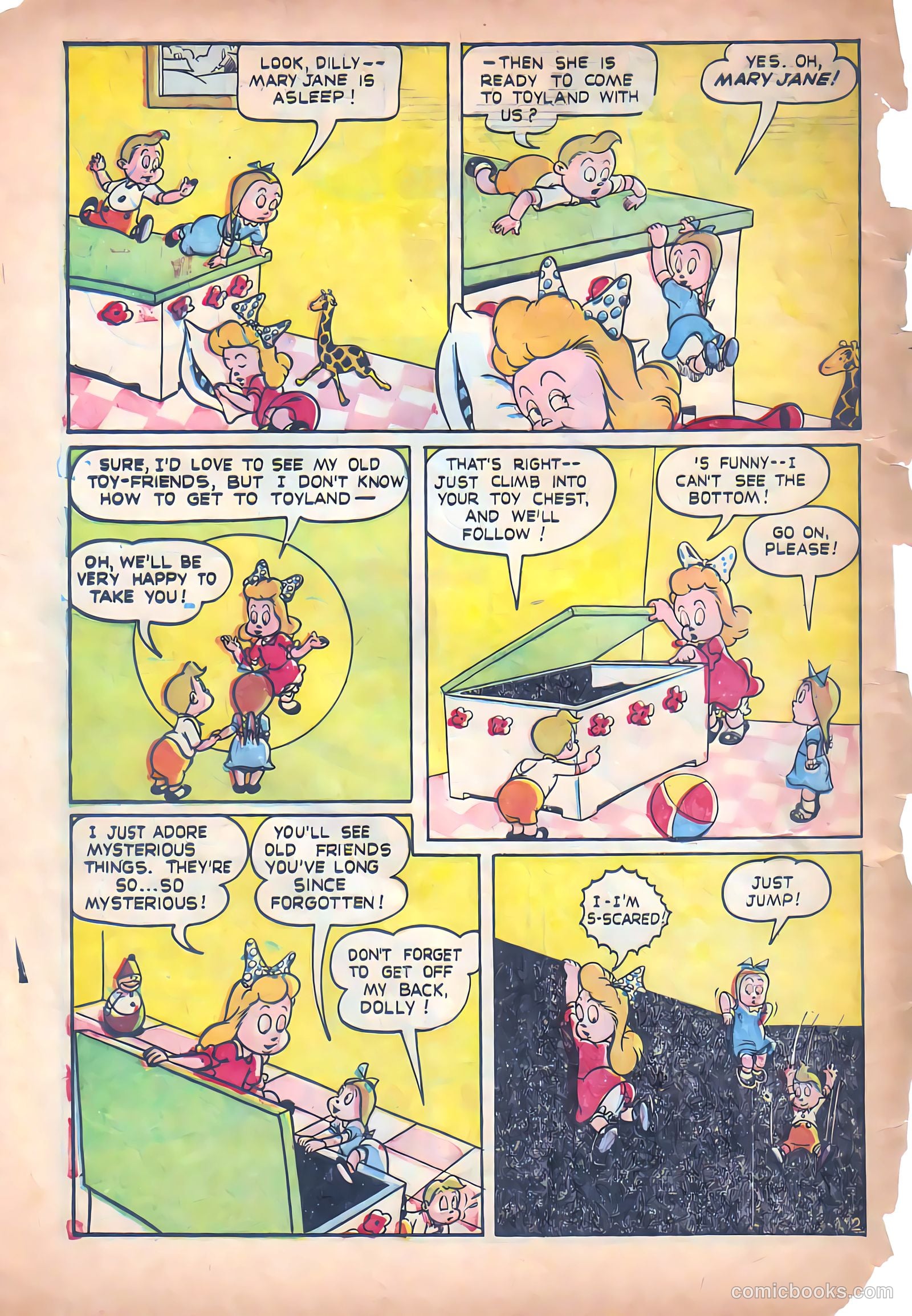 Funny Fables #1 (1957) — page 4 of 36