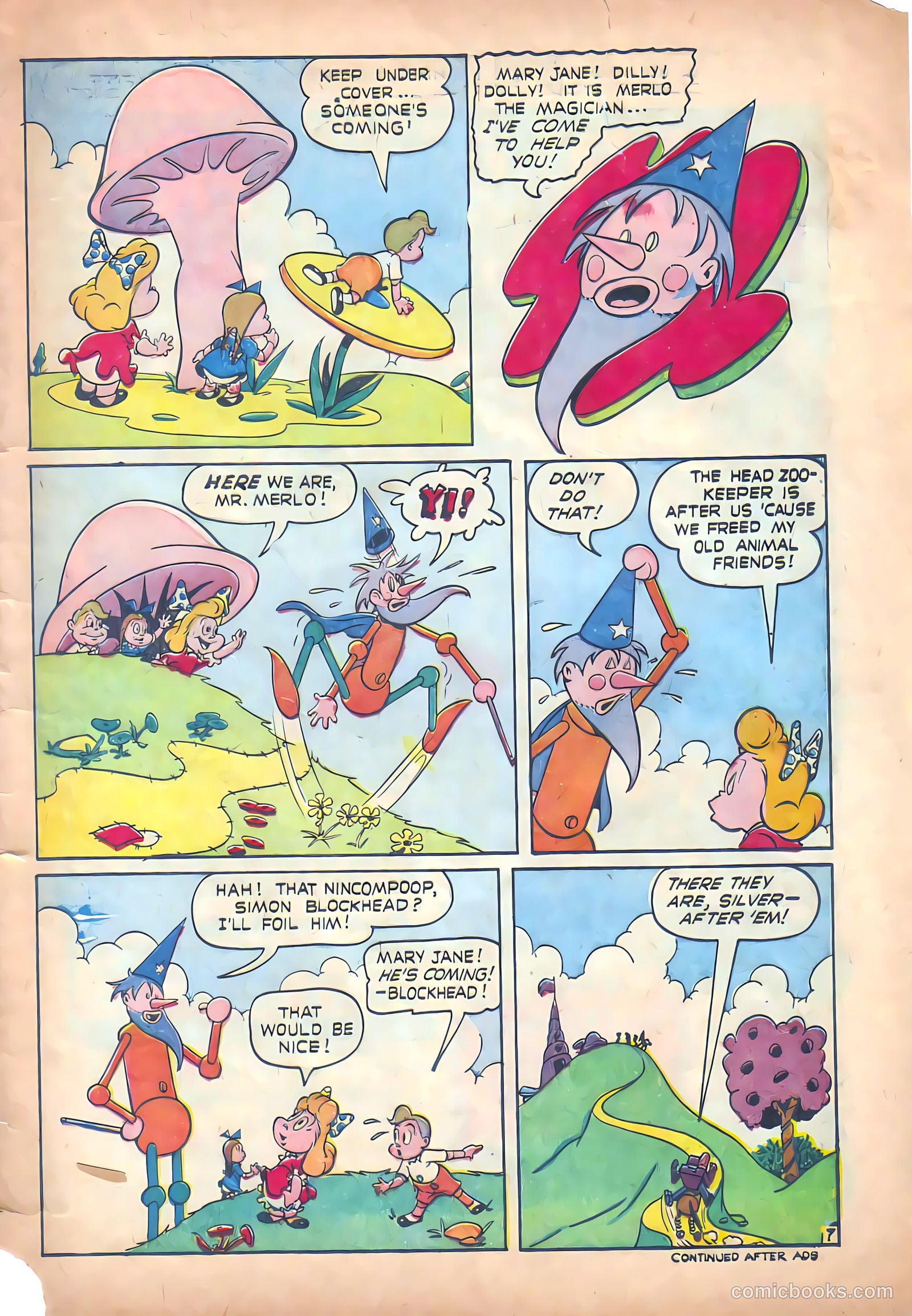 Funny Fables #1 (1957) — page 9 of 36