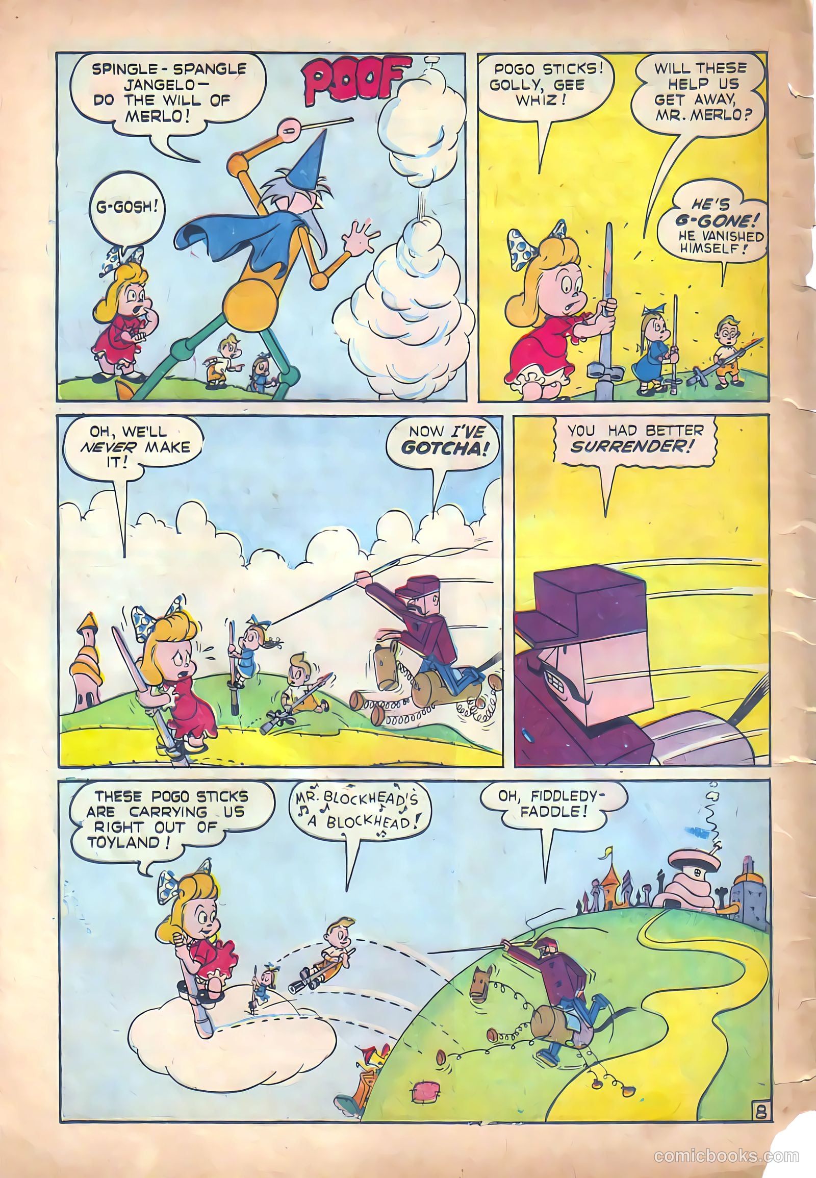 Funny Fables #1 (1957) — page 12 of 36