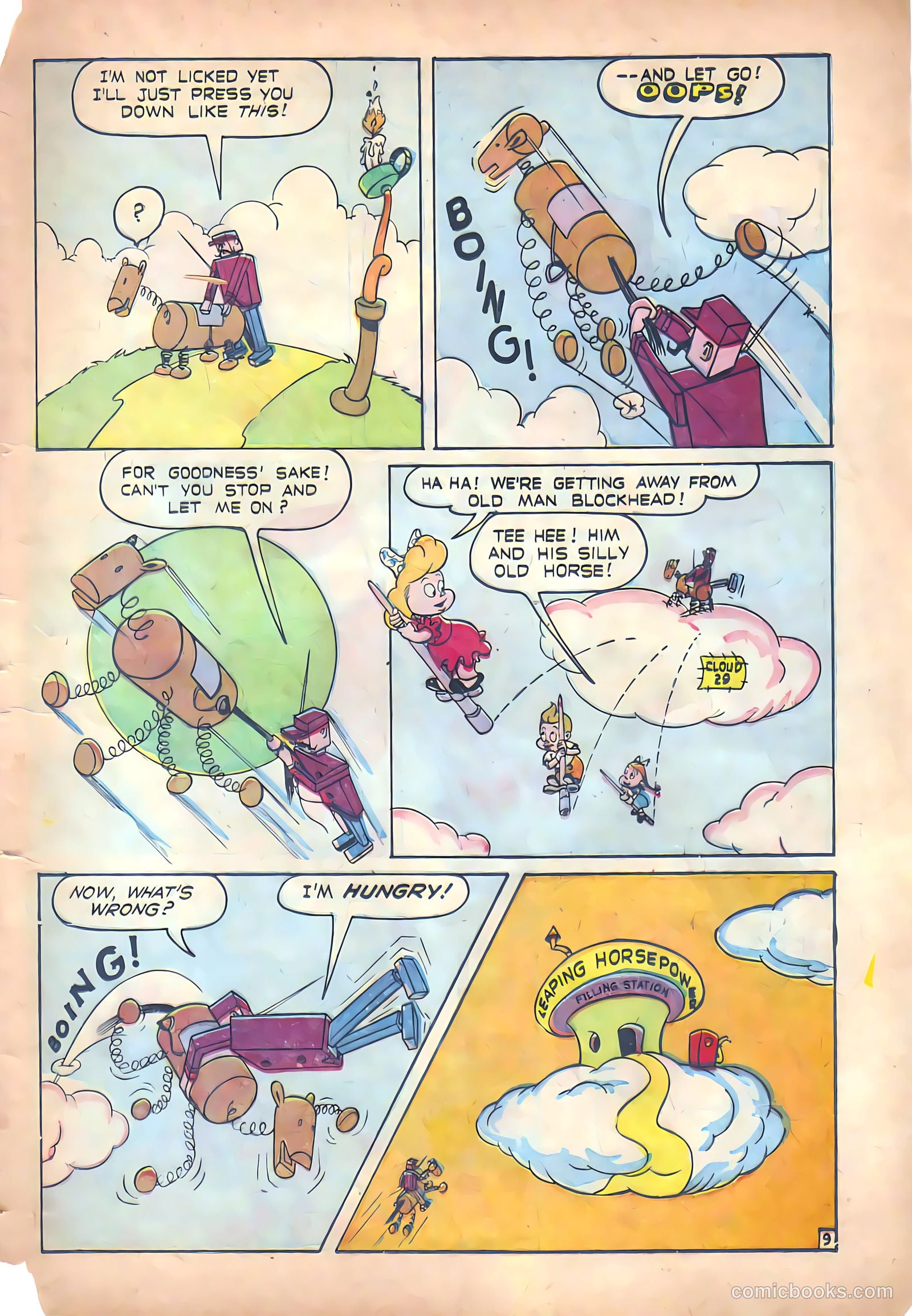 Funny Fables #1 (1957) — page 13 of 36