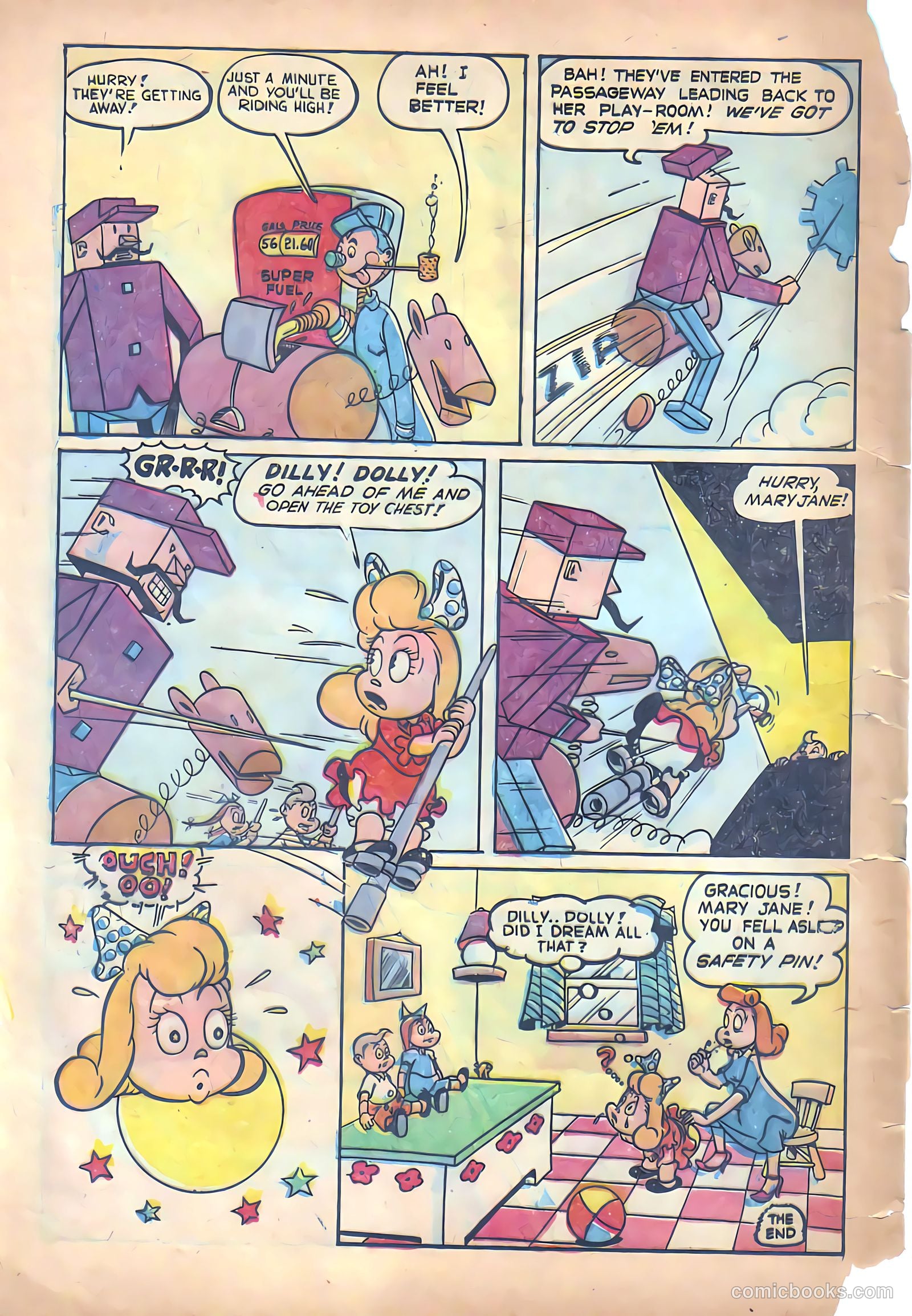 Funny Fables #1 (1957) — page 14 of 36
