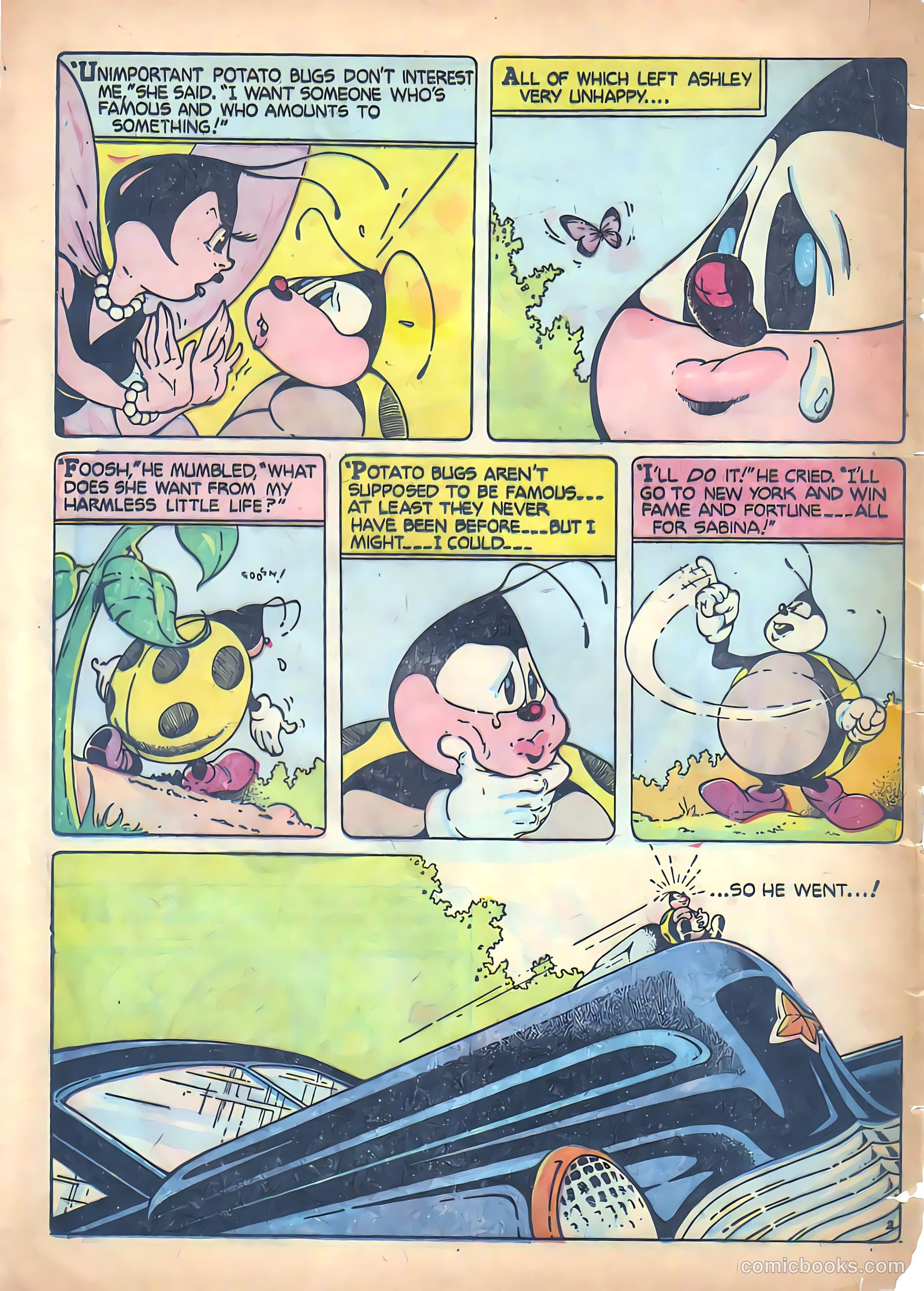 Funny Fables #1 (1957) — page 18 of 36