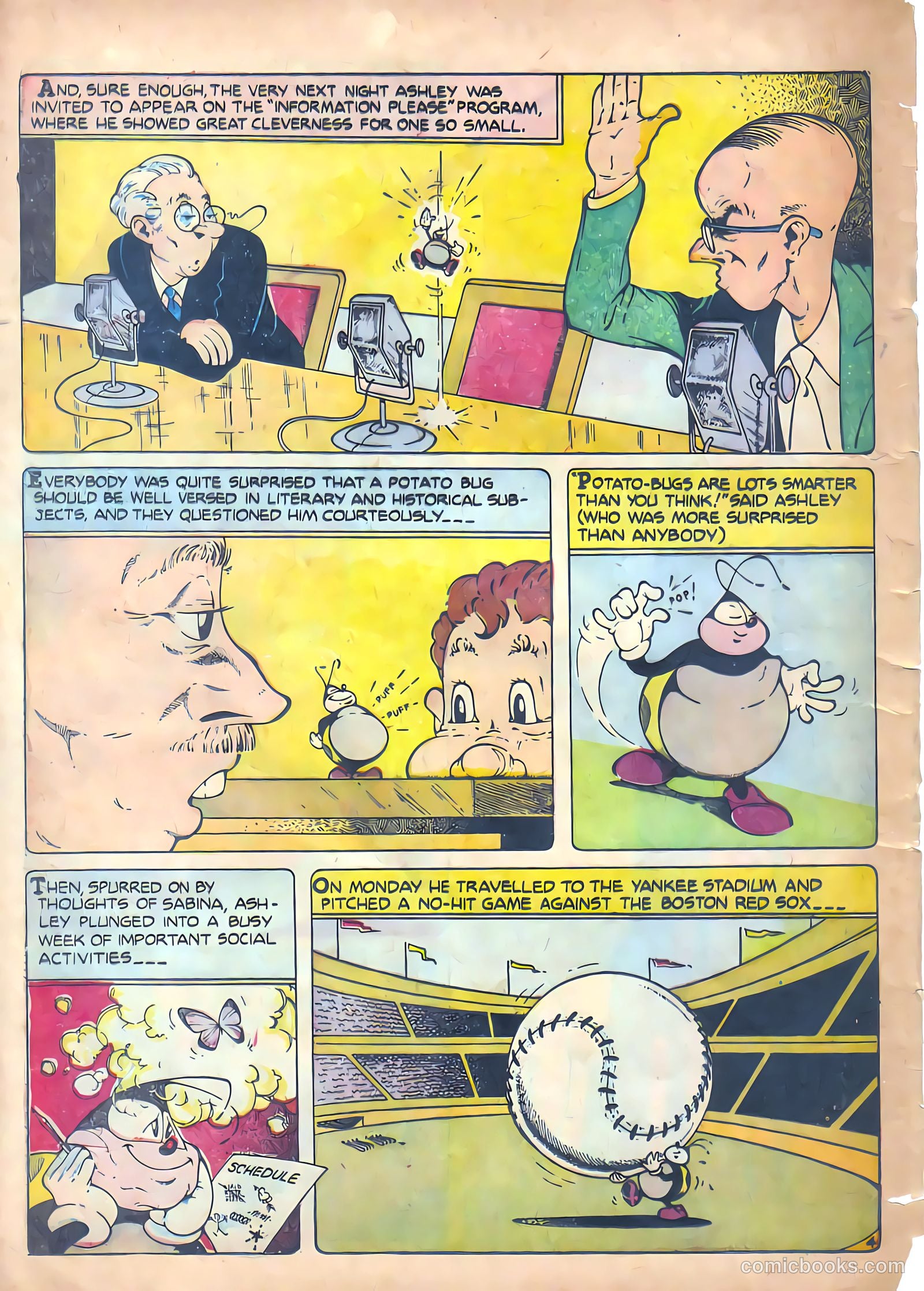 Funny Fables #1 (1957) — page 20 of 36