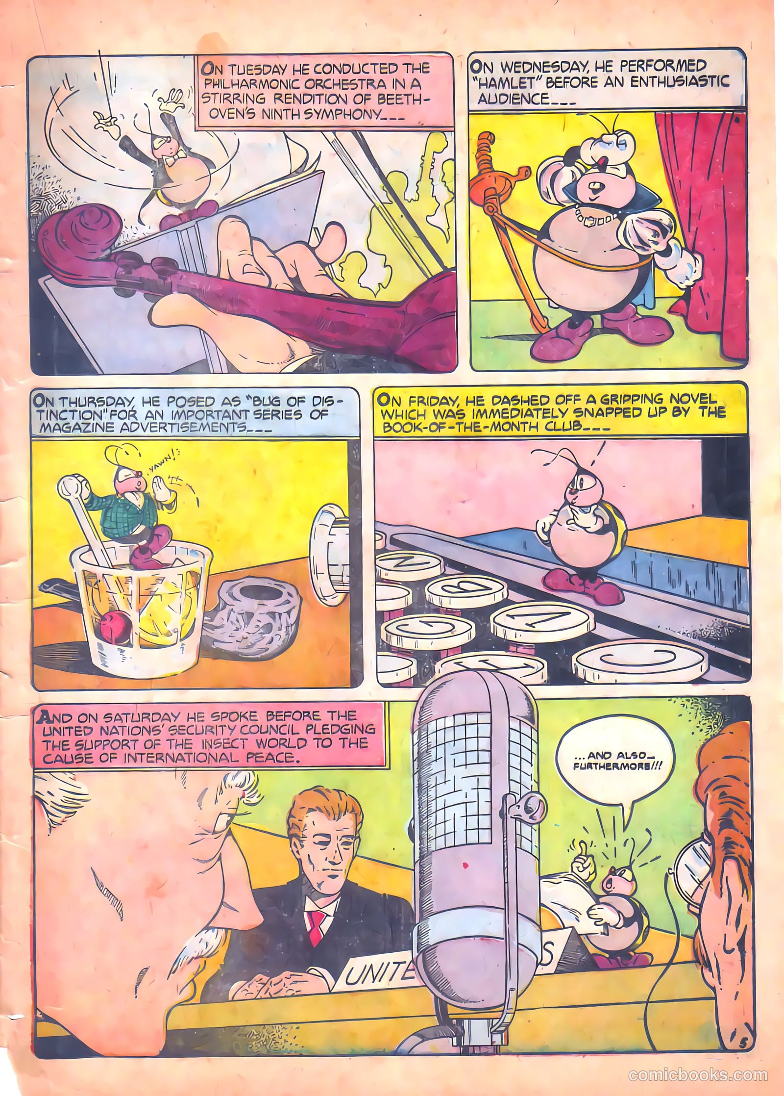 Funny Fables #1 (1957) — page 21 of 36