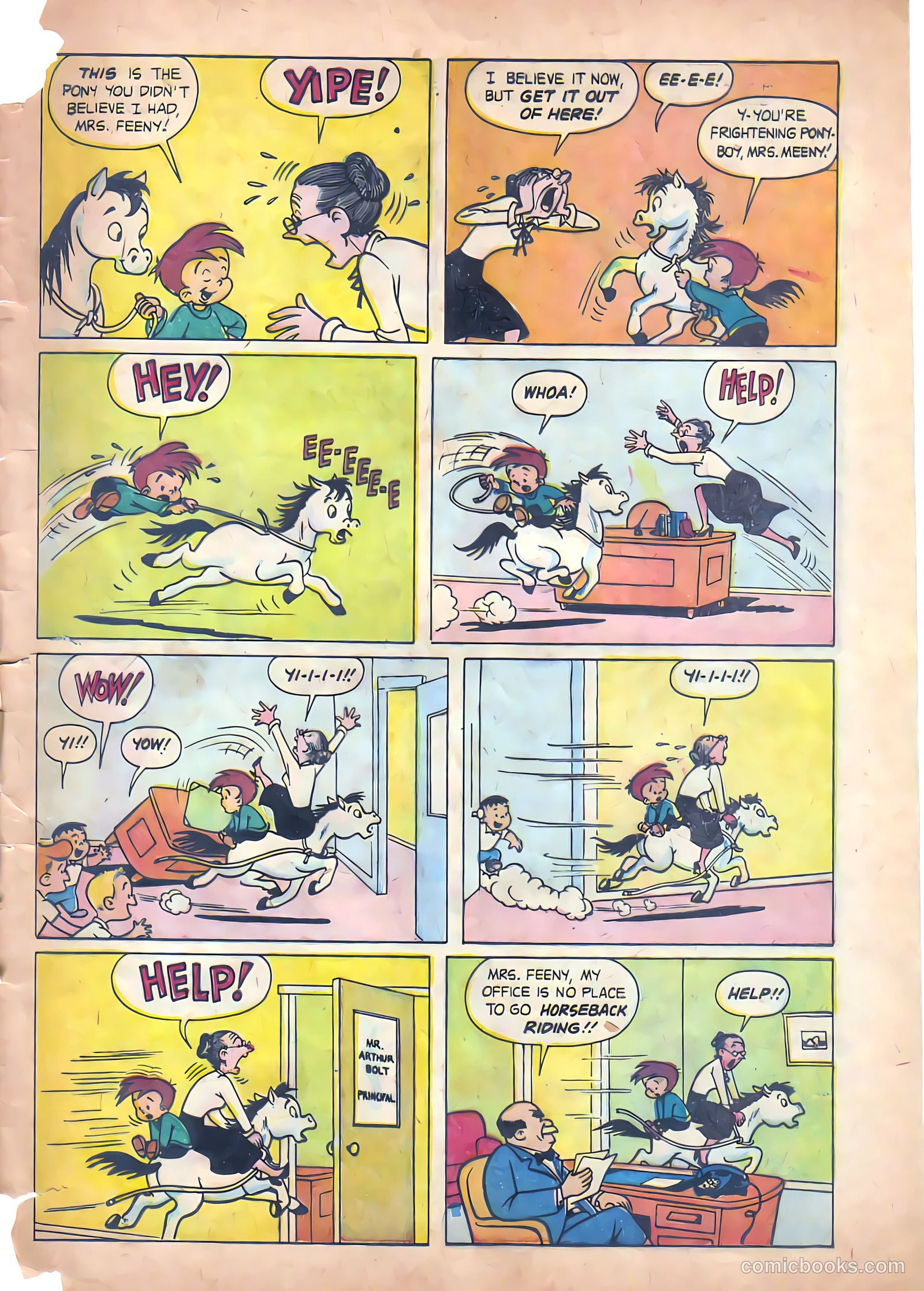 Funny Fables #1 (1957) — page 29 of 36