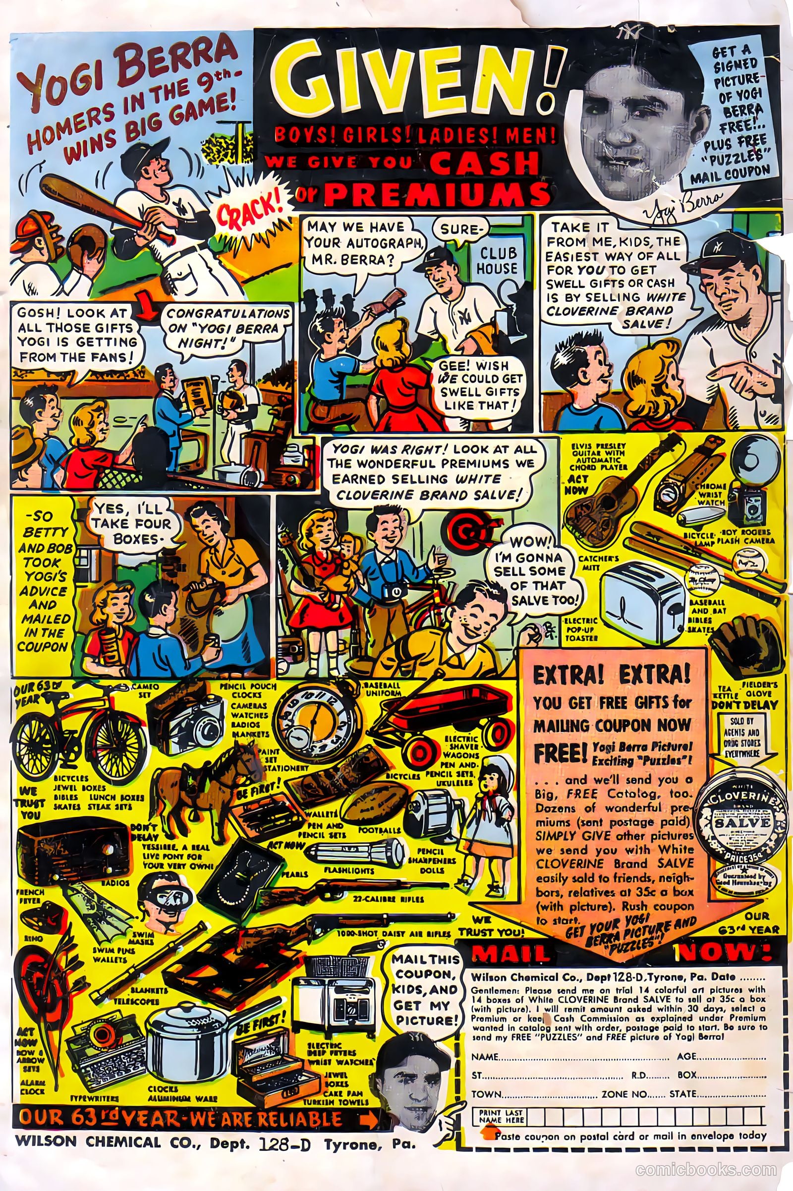 Funny Fables #1 (1957) — page 36 of 36