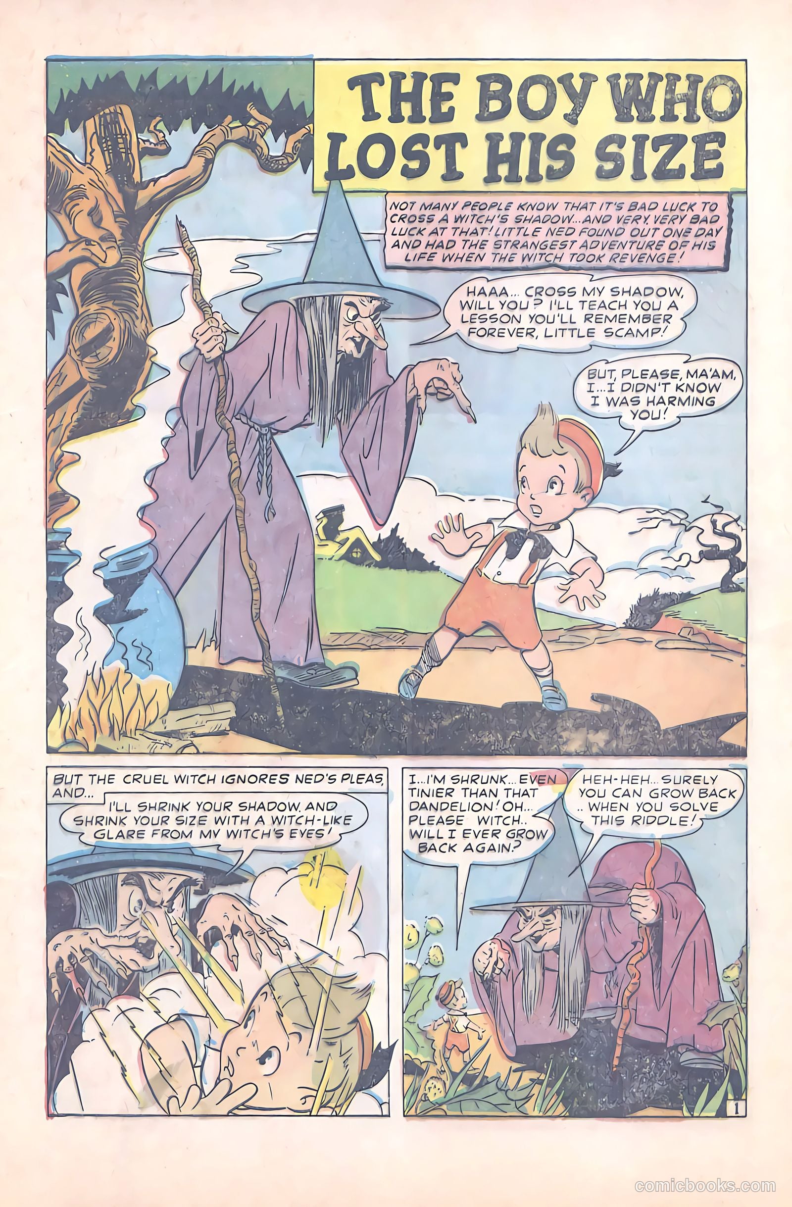 Funny Fables #2 (1957) — page 7 of 36