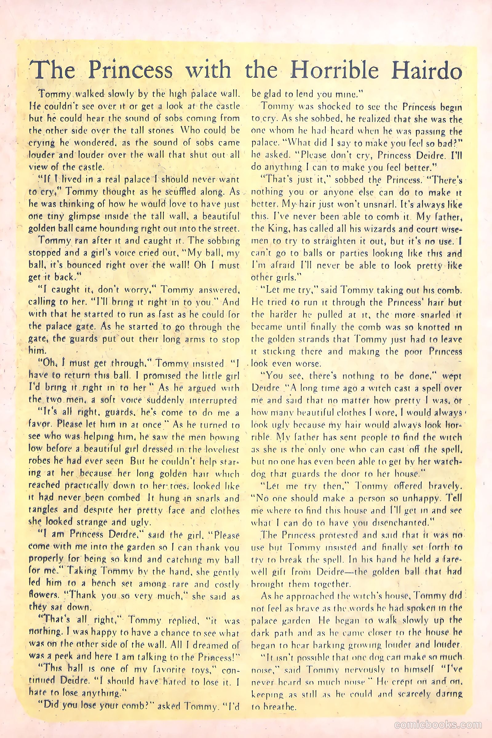 Funny Fables #2 (1957) — page 17 of 36