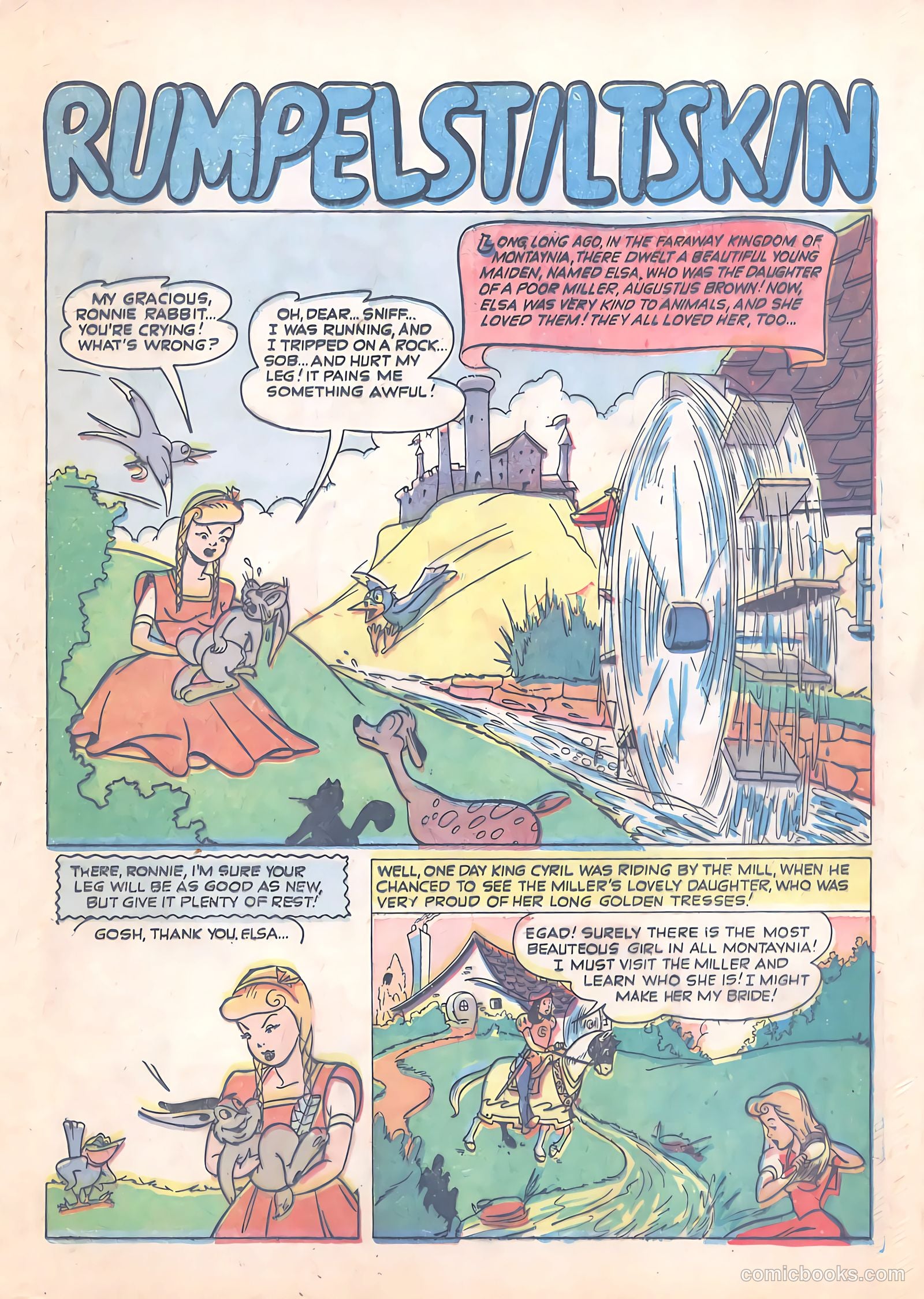 Funny Fables #2 (1957) — page 19 of 36