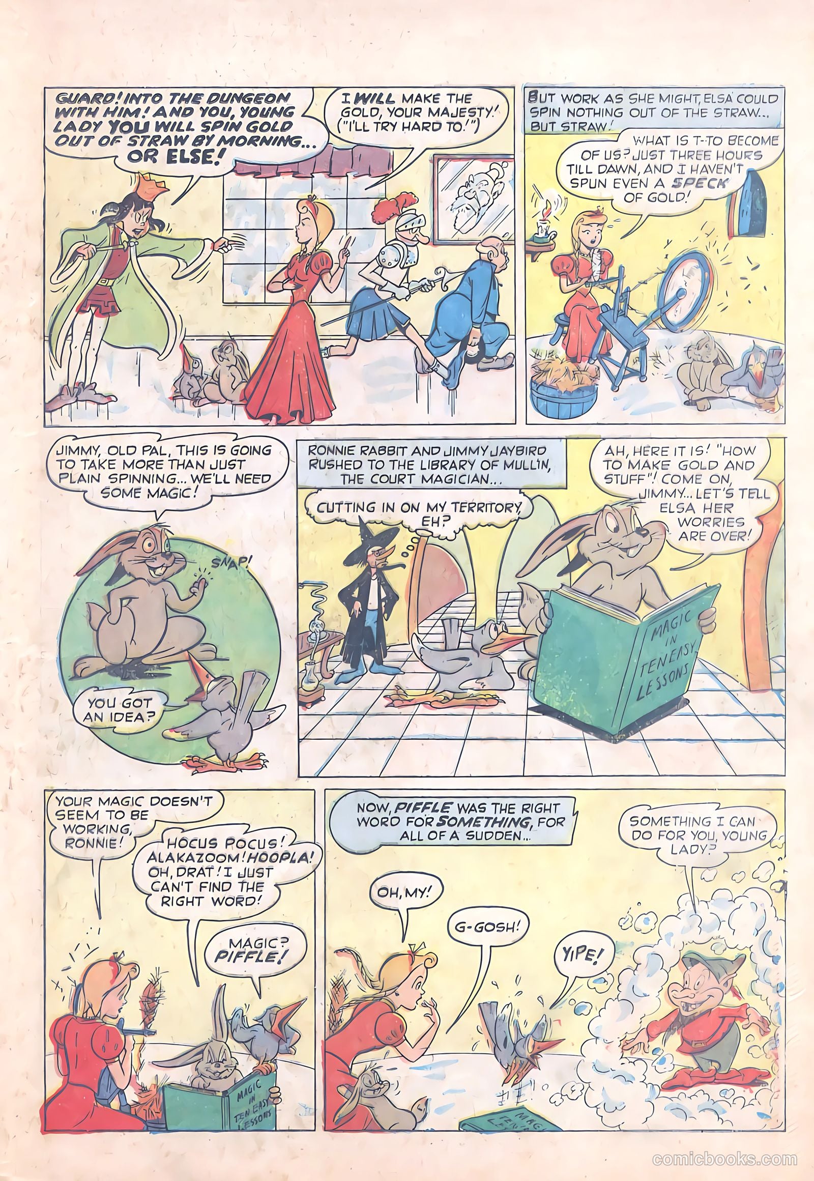 Funny Fables #2 (1957) — page 21 of 36