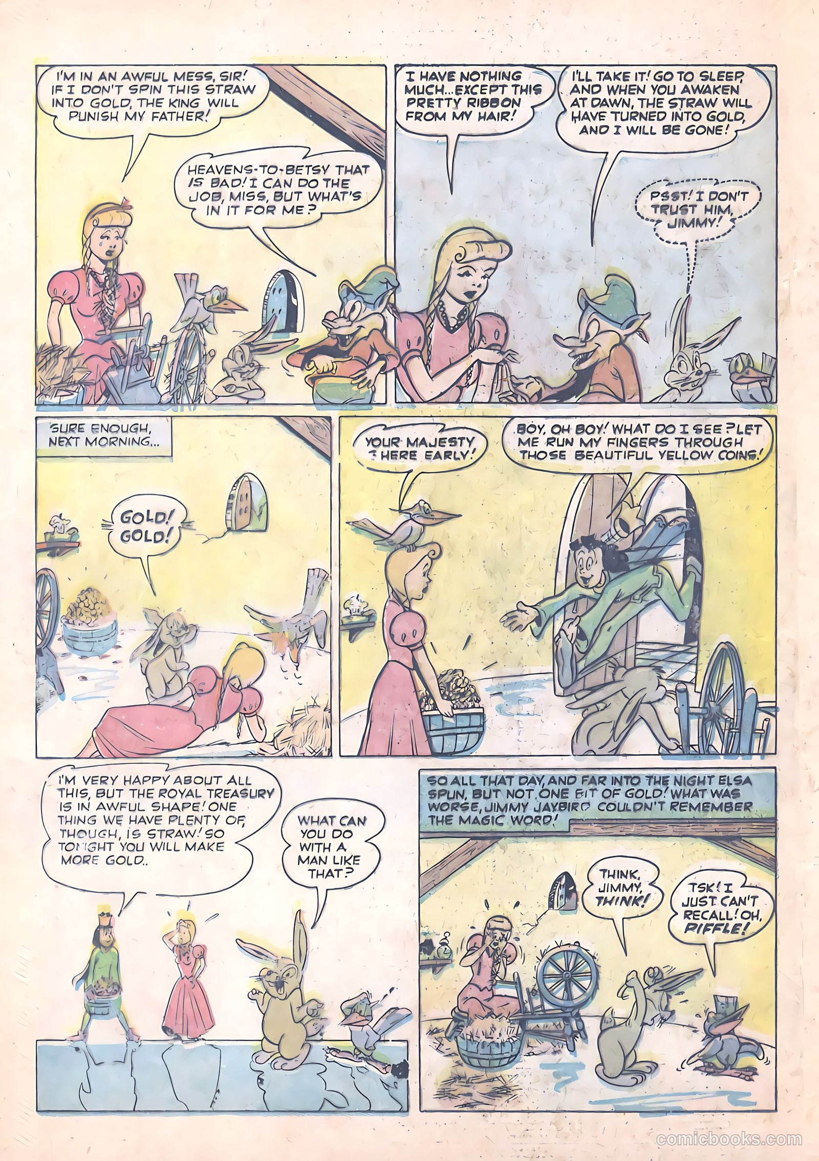 Funny Fables #2 (1957) — page 22 of 36