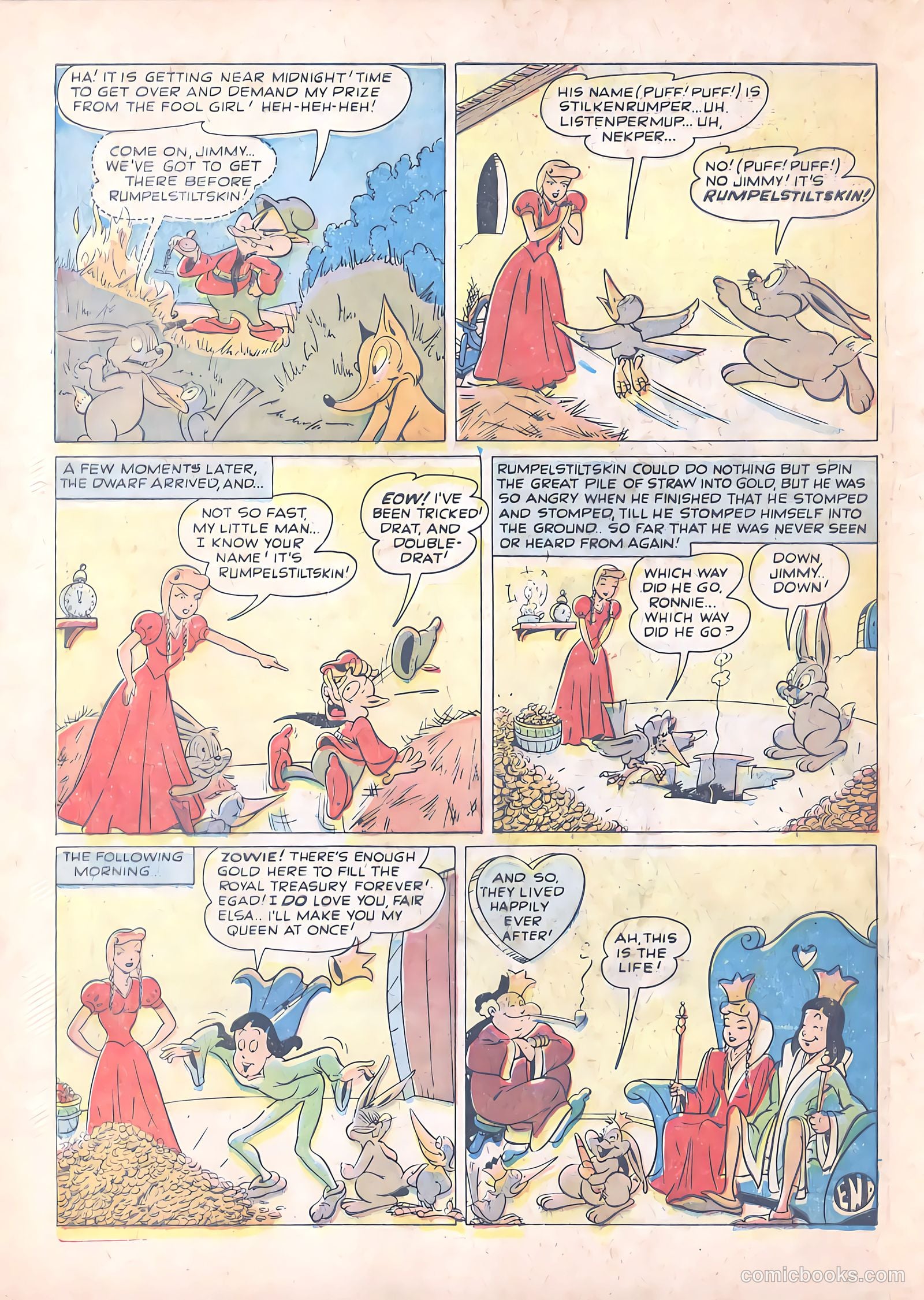 Funny Fables #2 (1957) — page 28 of 36