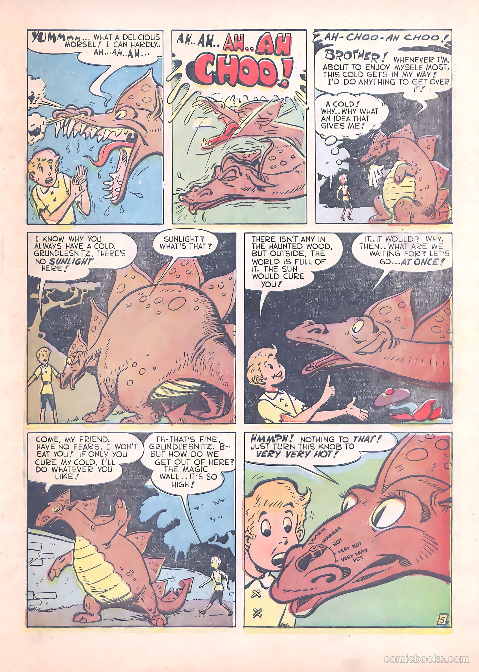 Funny Fables #2 (1957) — page 33 of 36