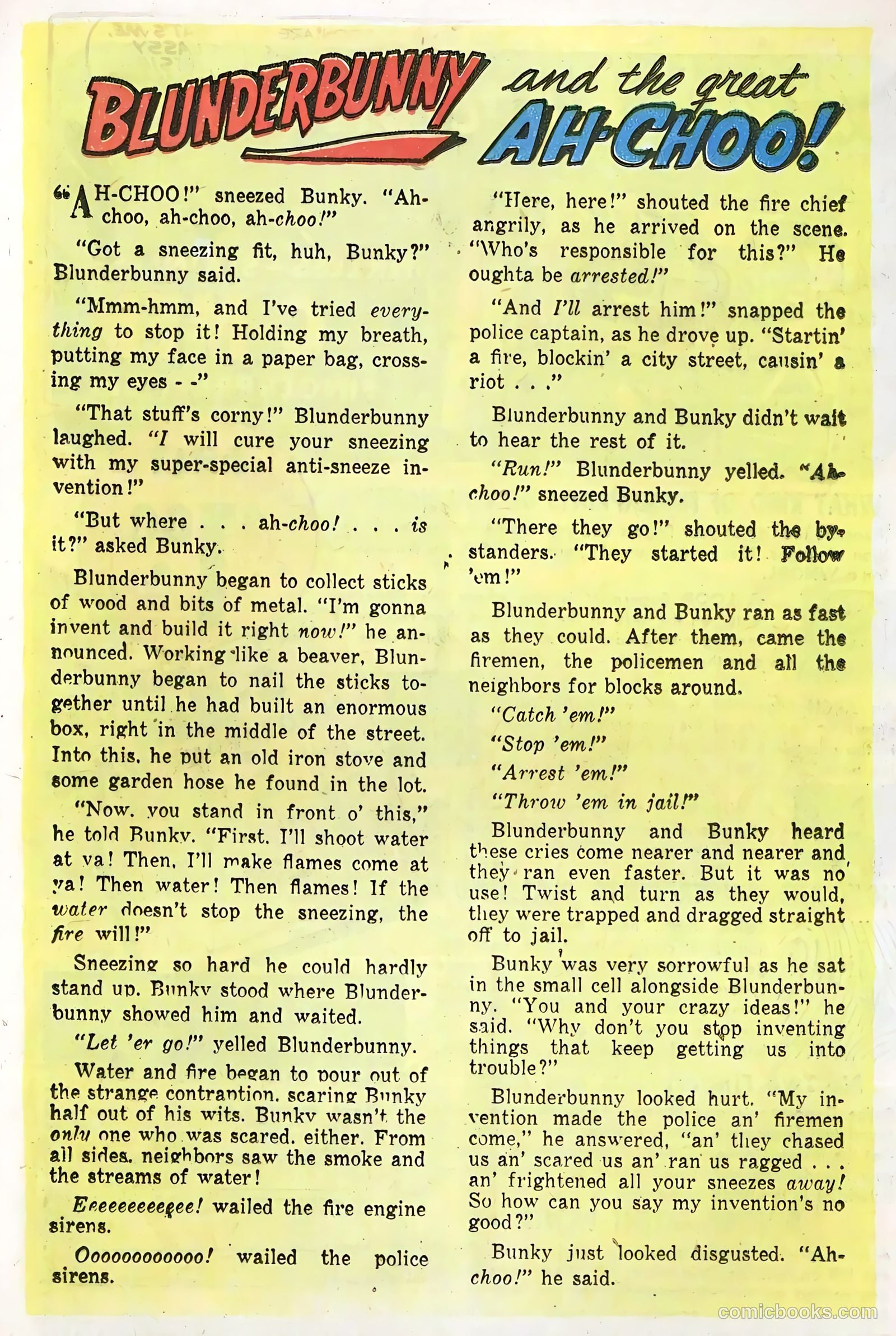 Funny Films #1 (1949) — page 35 of 52