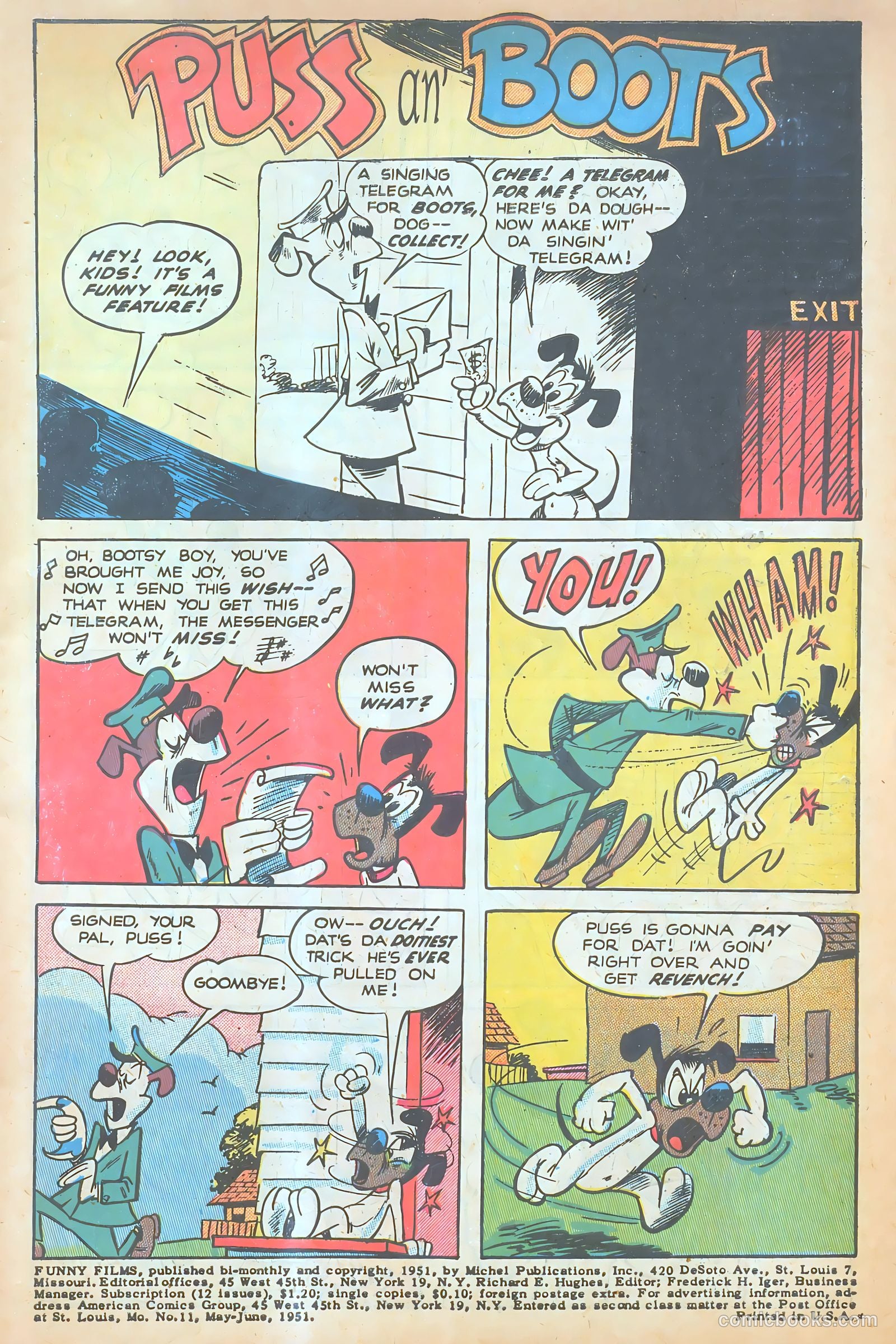 Funny Films #11 (1951) — page 3 of 52