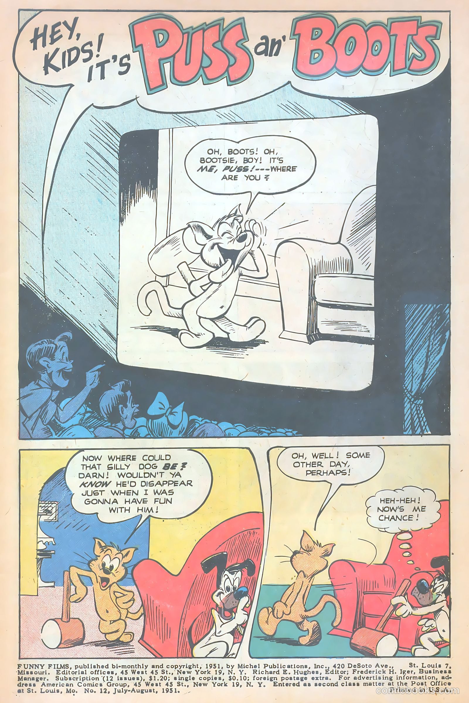 Funny Films #12 (1951) — page 3 of 52