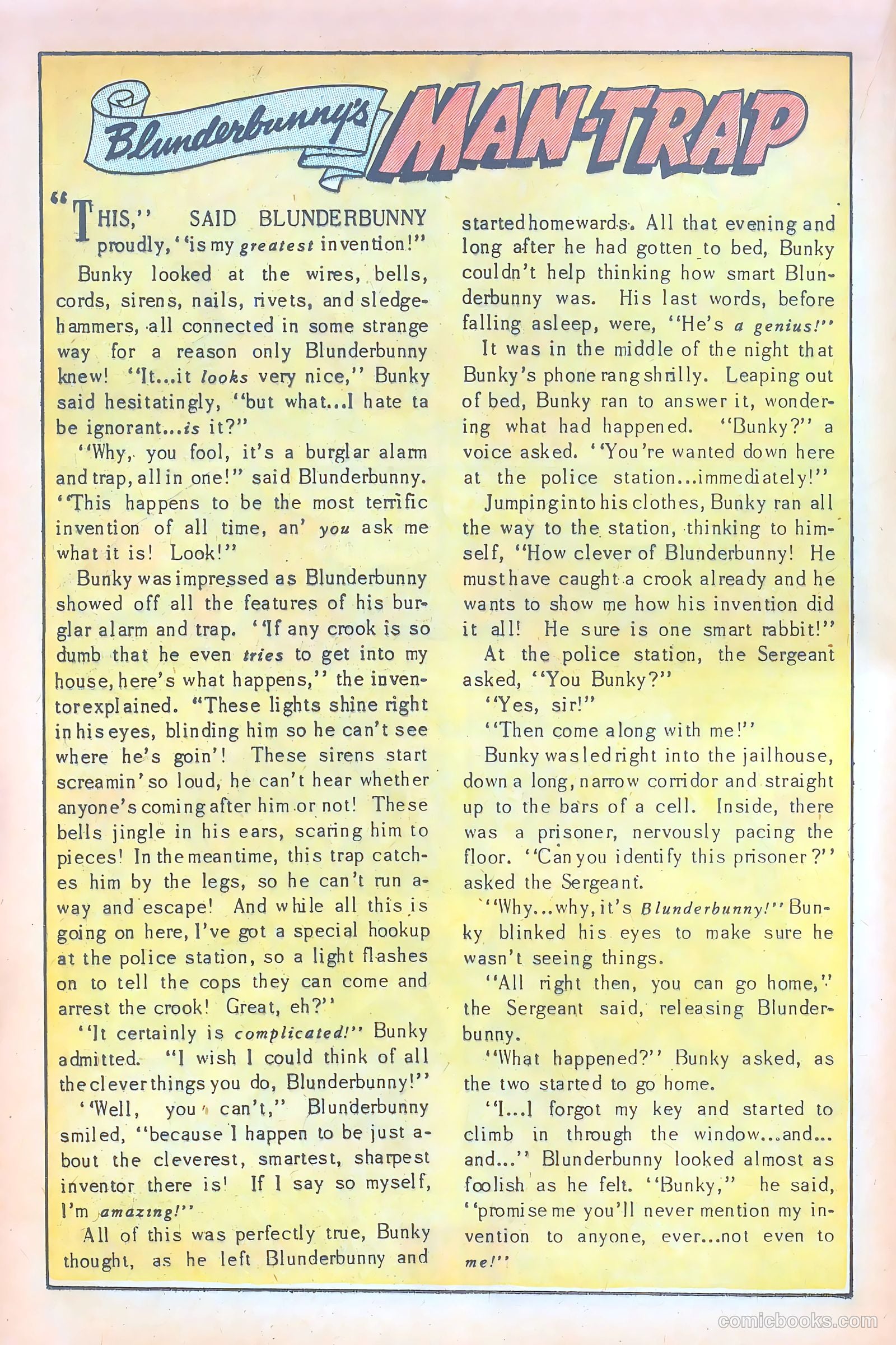Funny Films #12 (1951) — page 34 of 52
