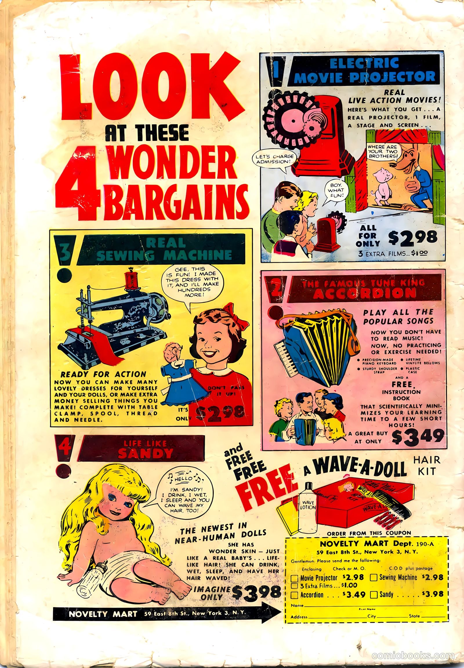 Funny Films #13 (1951) — page 36 of 36