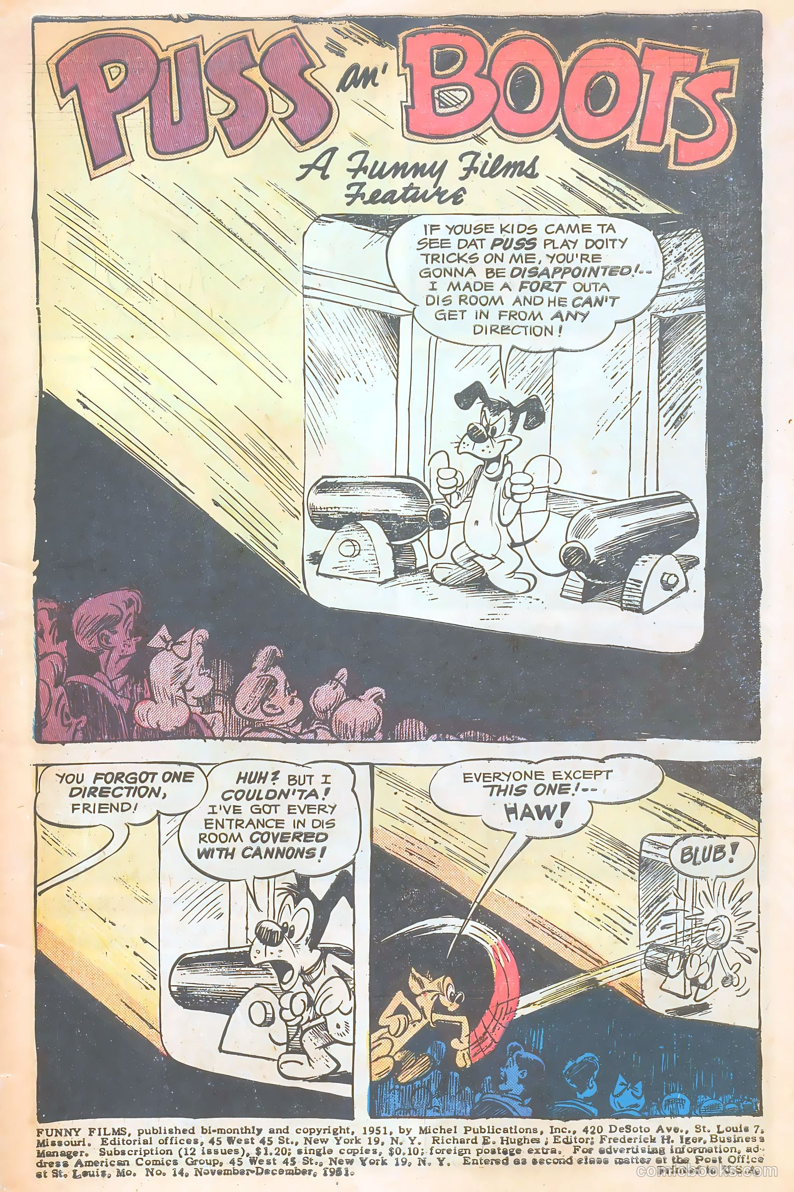 Funny Films #14 (1951) — page 3 of 36