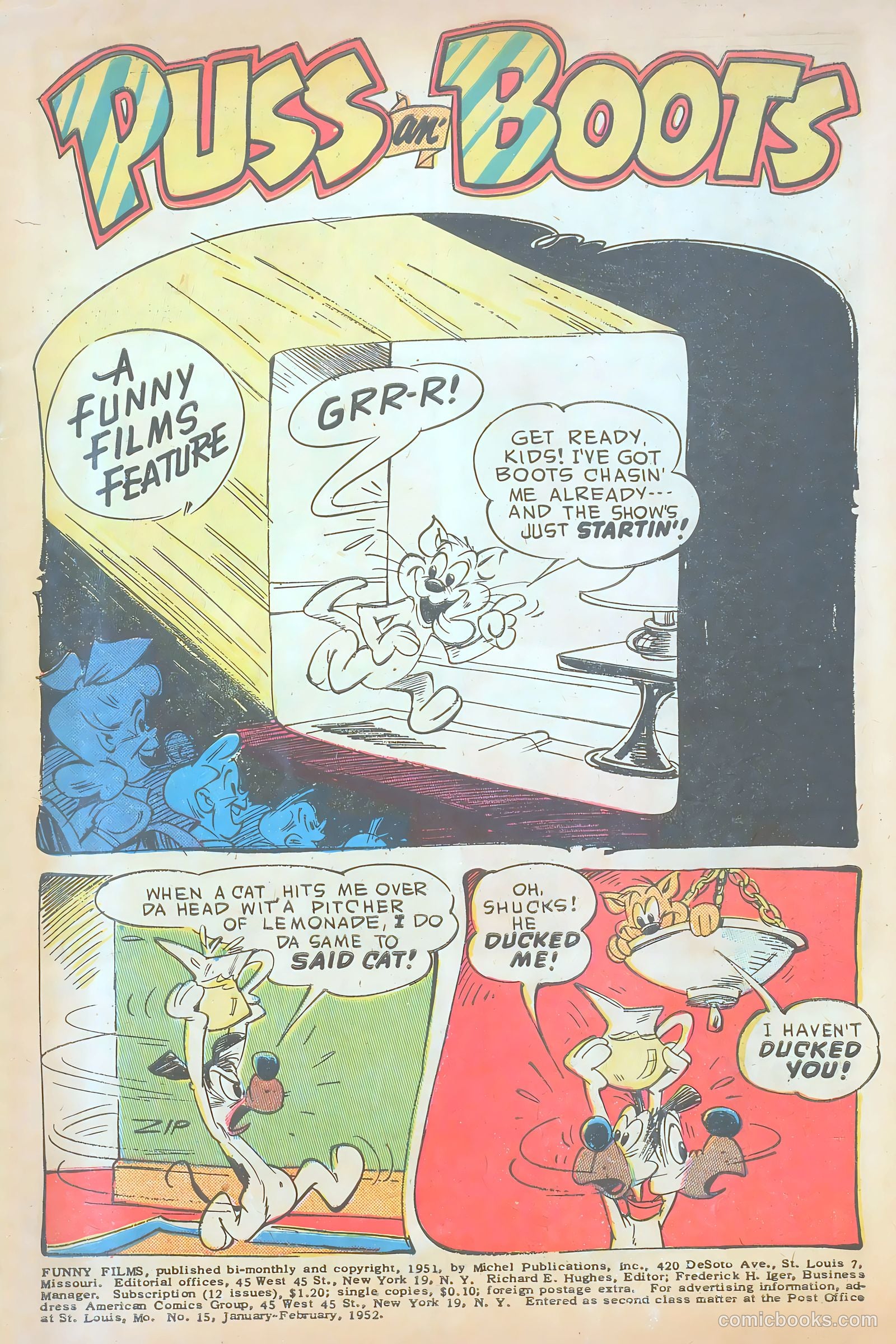 Funny Films #15 (1952) — page 3 of 36