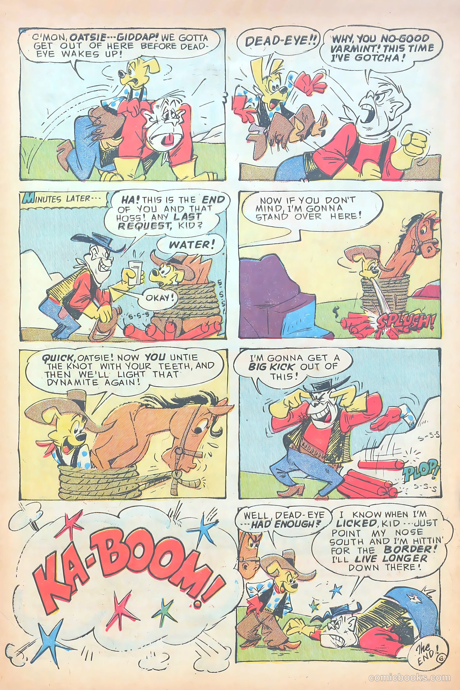 Funny Films #15 (1952) — page 33 of 36
