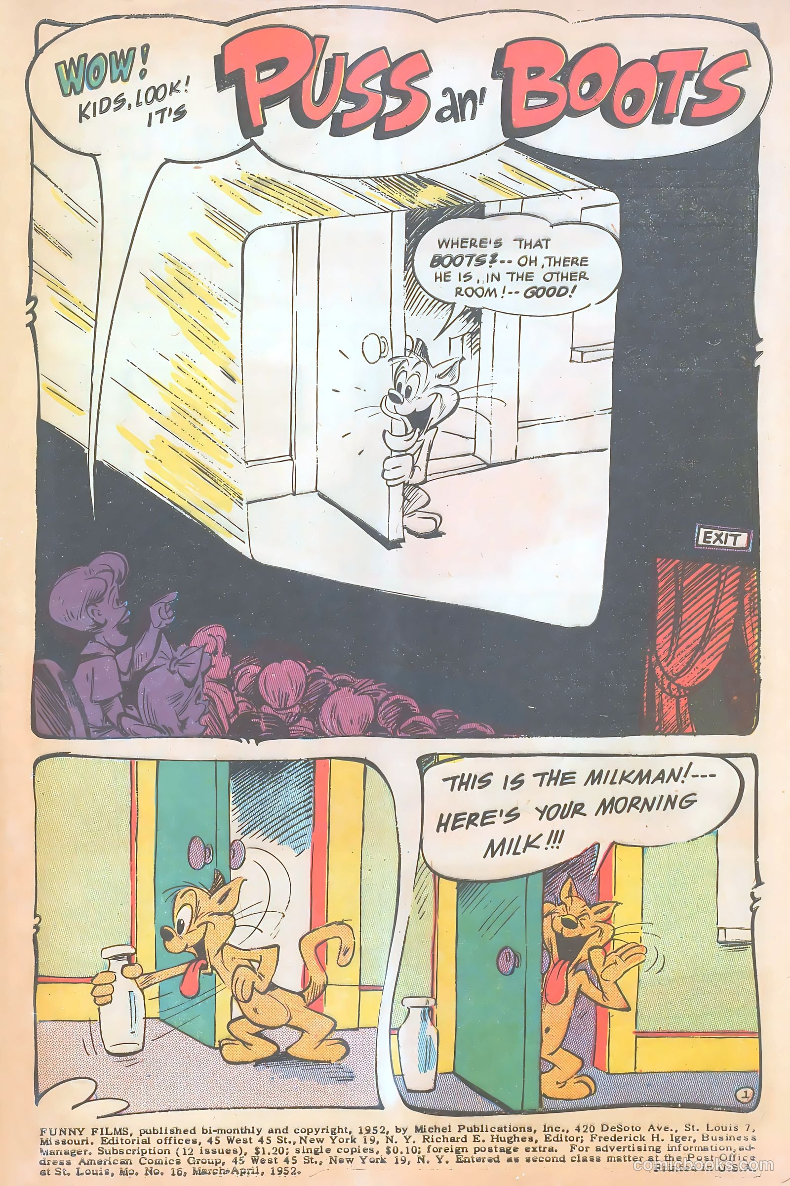 Funny Films #16 (1952) — page 3 of 35