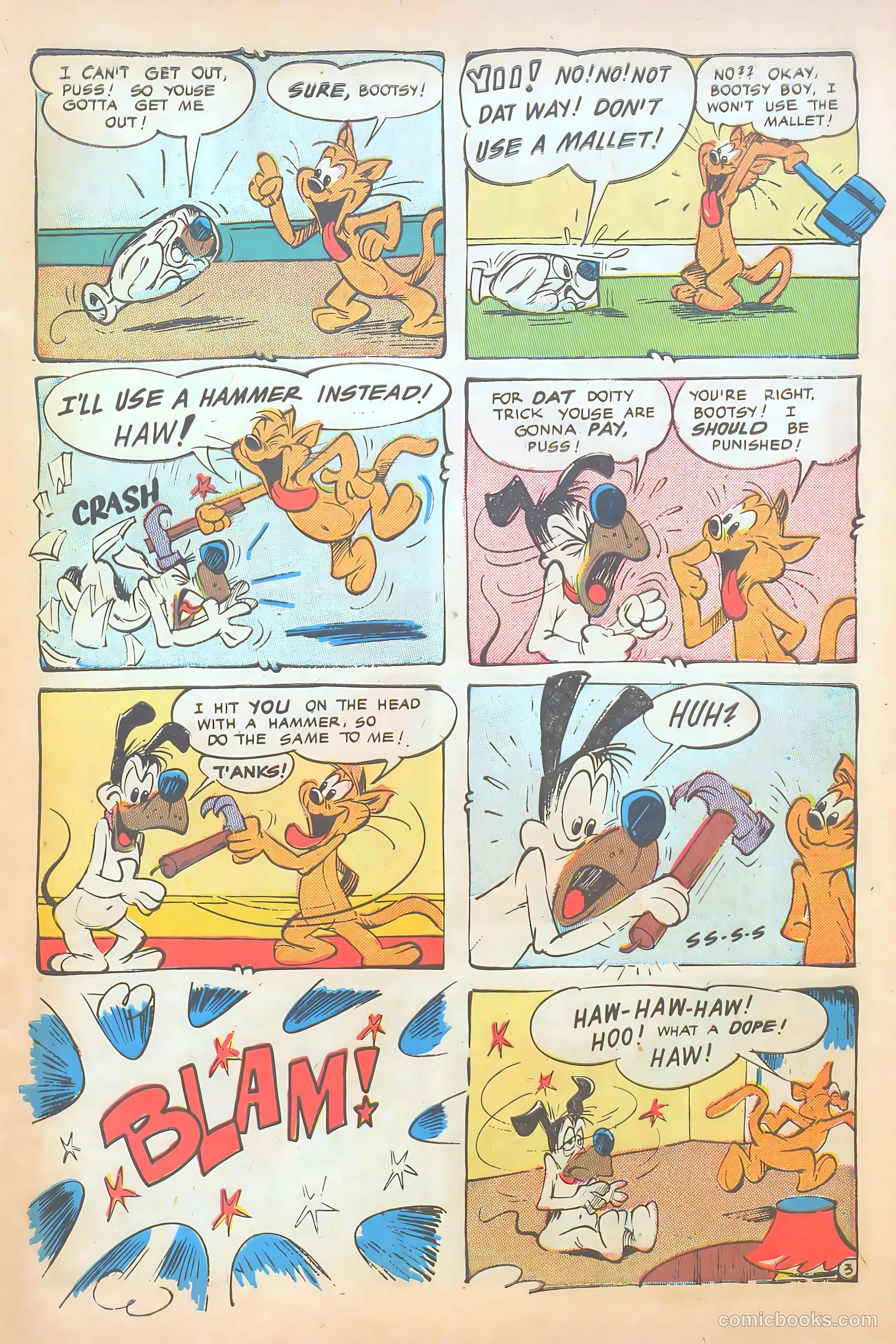 Funny Films #16 (1952) — page 5 of 35