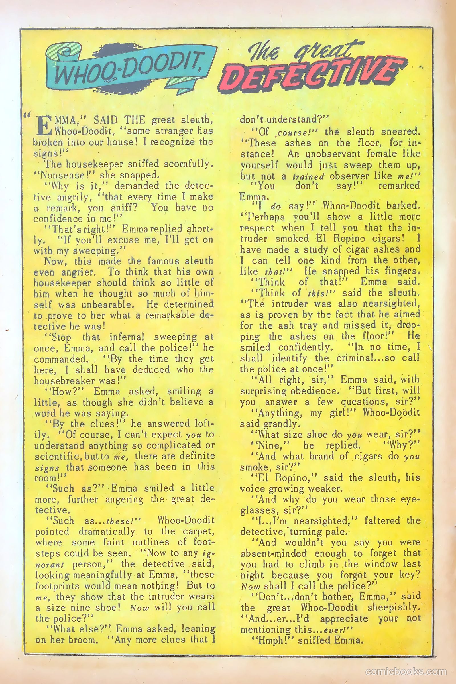 Funny Films #16 (1952) — page 10 of 35