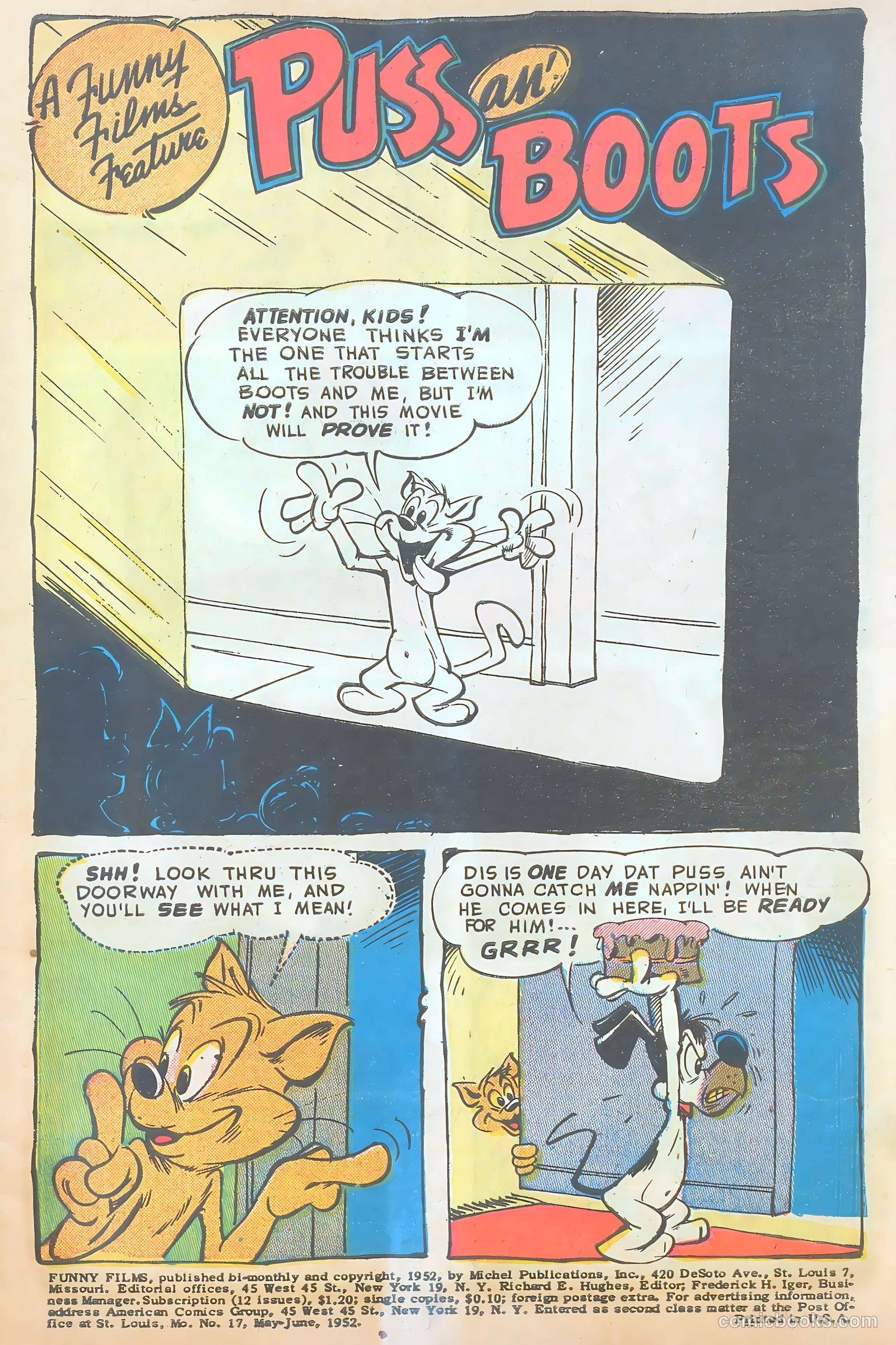 Funny Films #17 (1952) — page 3 of 36