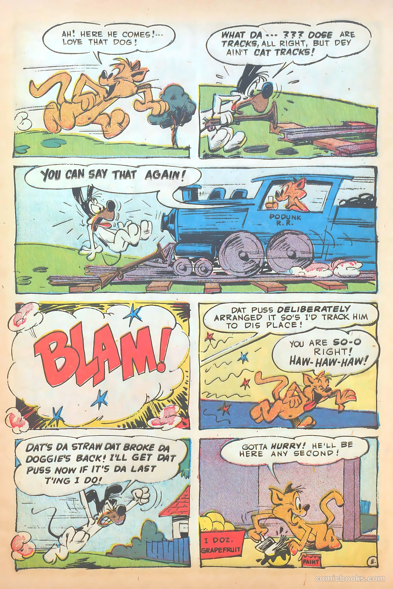 Funny Films #17 (1952) — page 7 of 36