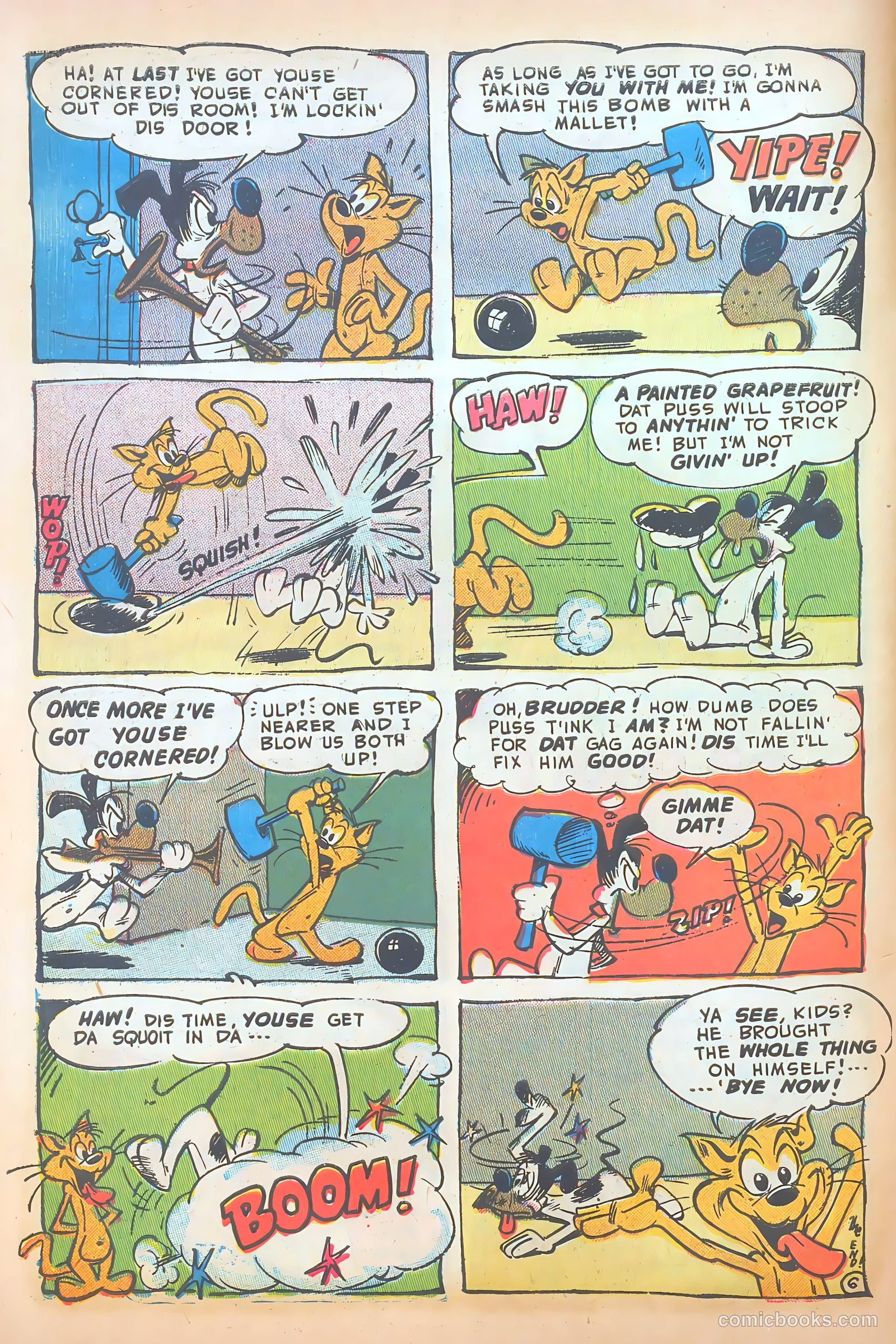 Funny Films #17 (1952) — page 8 of 36