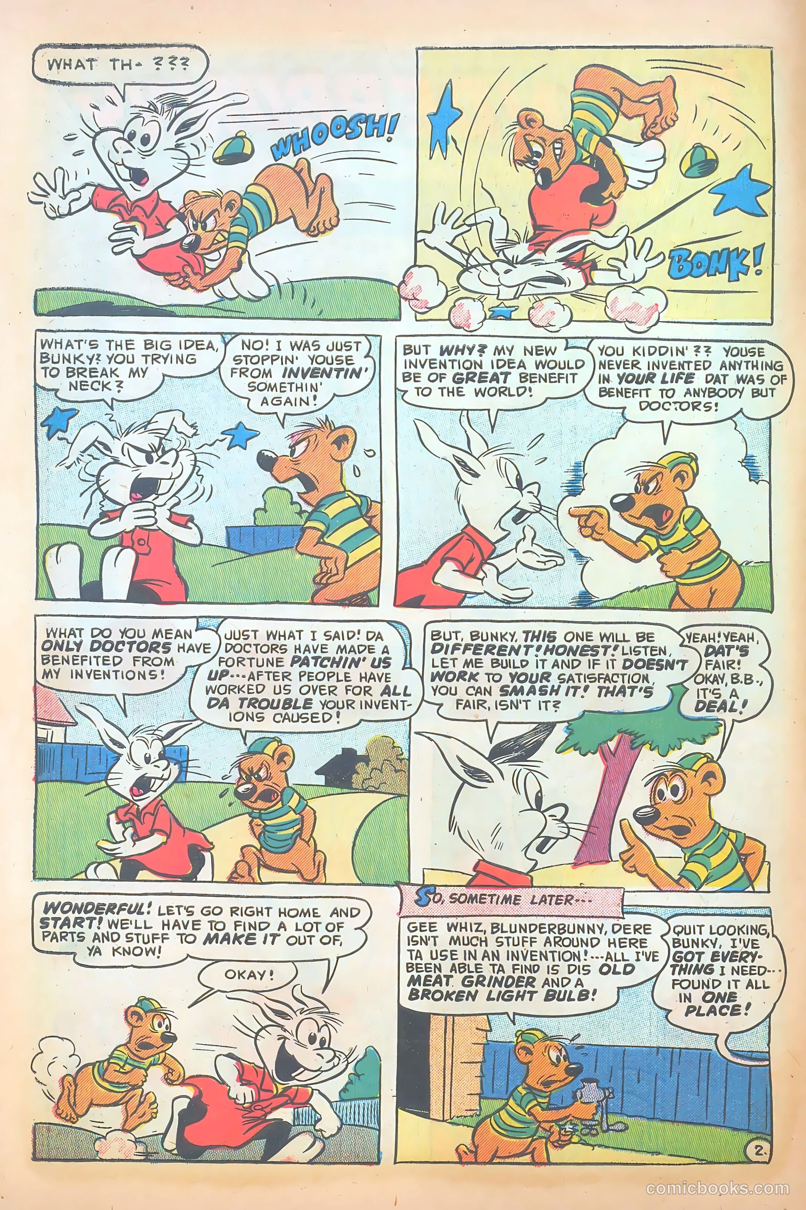 Funny Films #17 (1952) — page 10 of 36